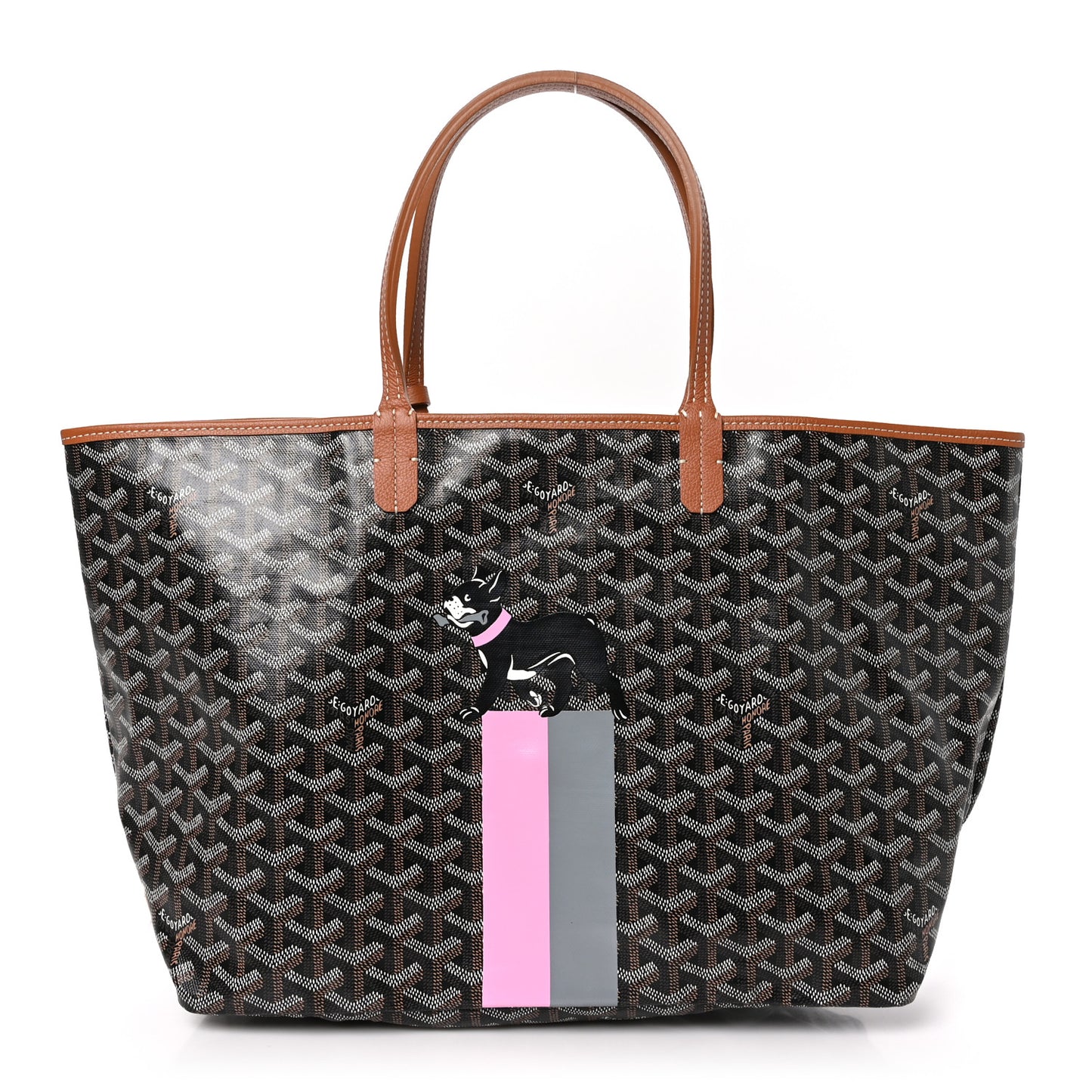Goyardine Saint Louis PM Black Gold