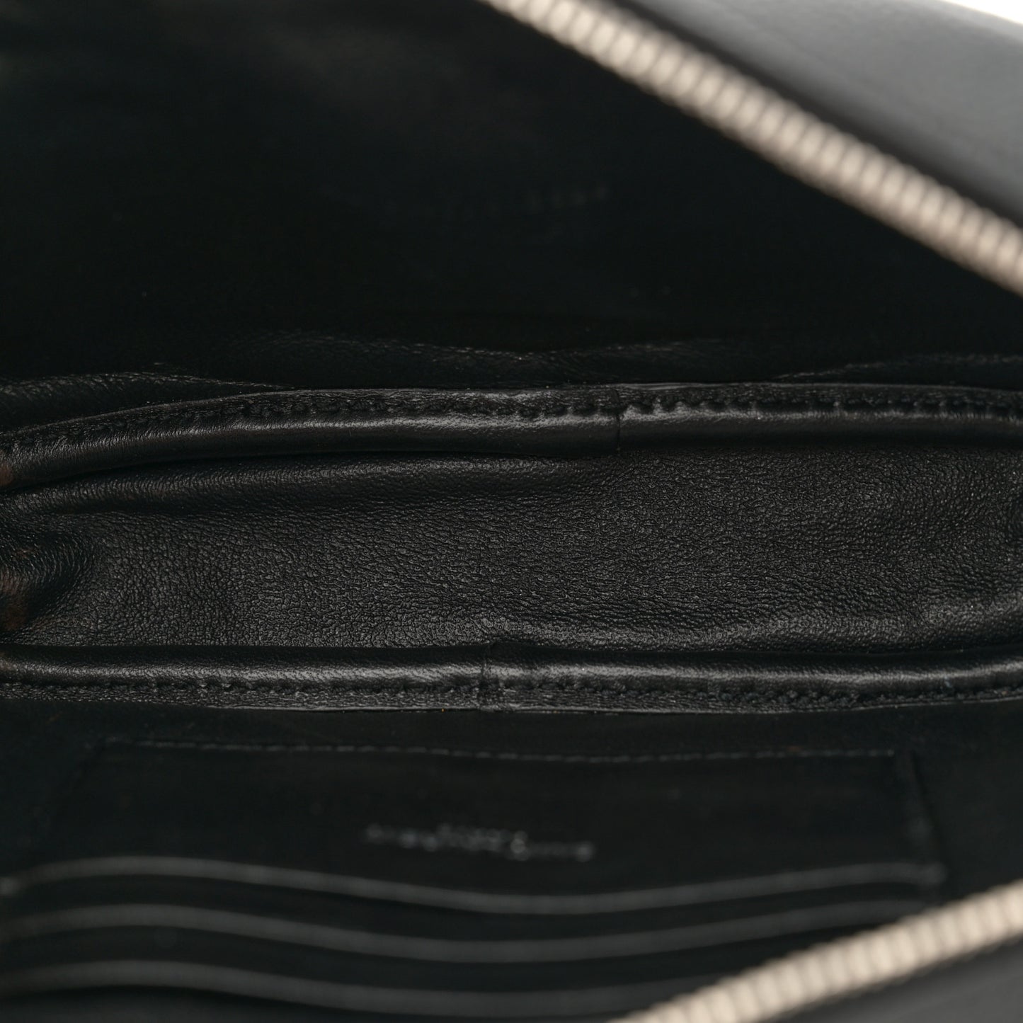 Grain De Poudre Matelasse Monogram Mini Lou Camera Bag Black