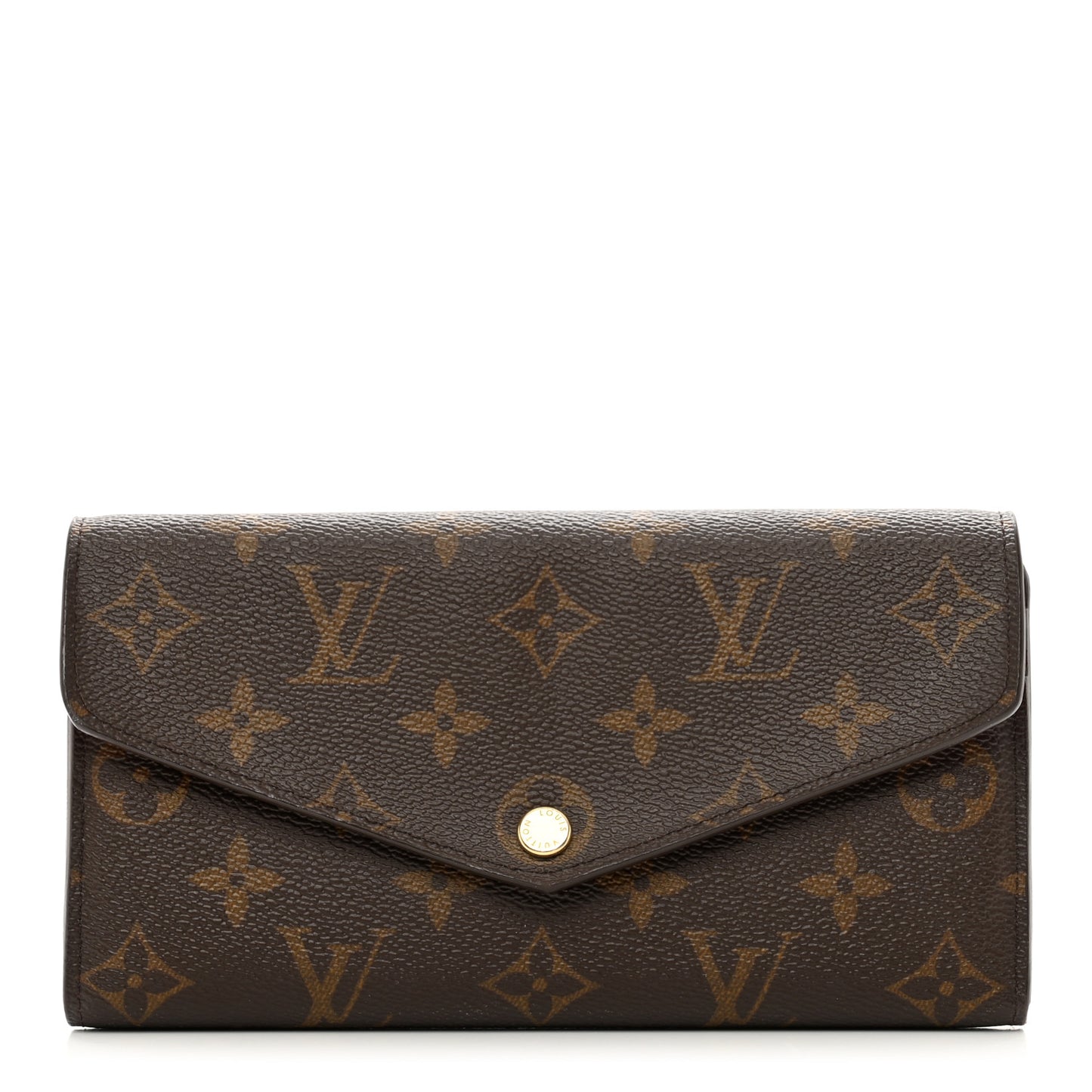 Monogram Sarah Wallet NM Coquelicot