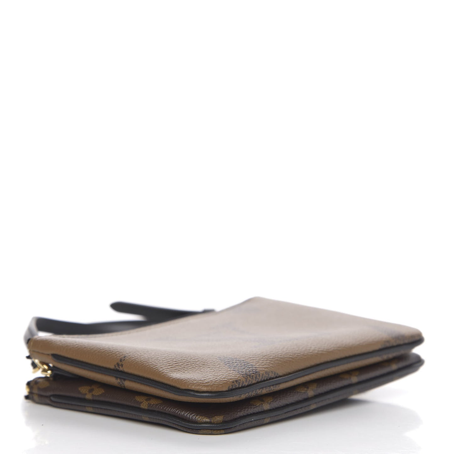 Reverse Monogram Giant Double Zip Pochette