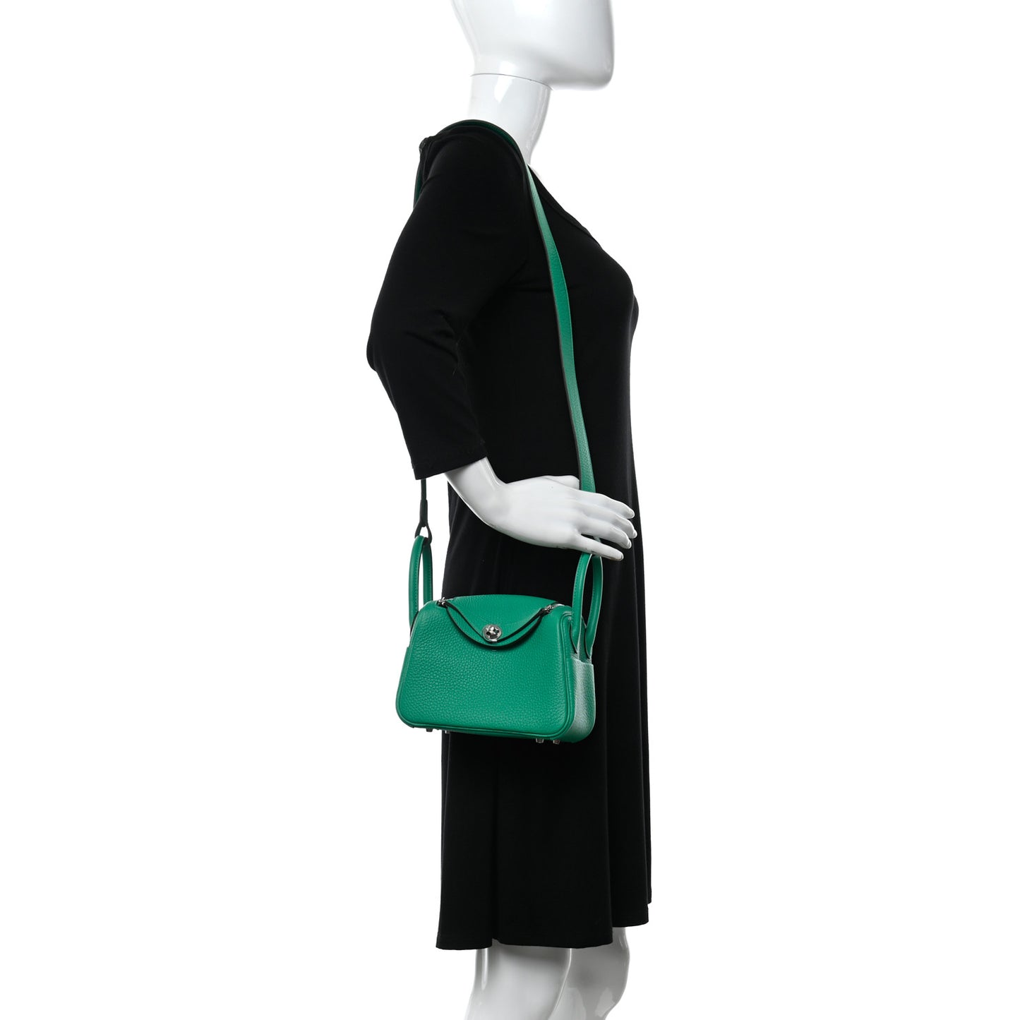 Taurillon Clemence Mini Lindy 20 Menthe
