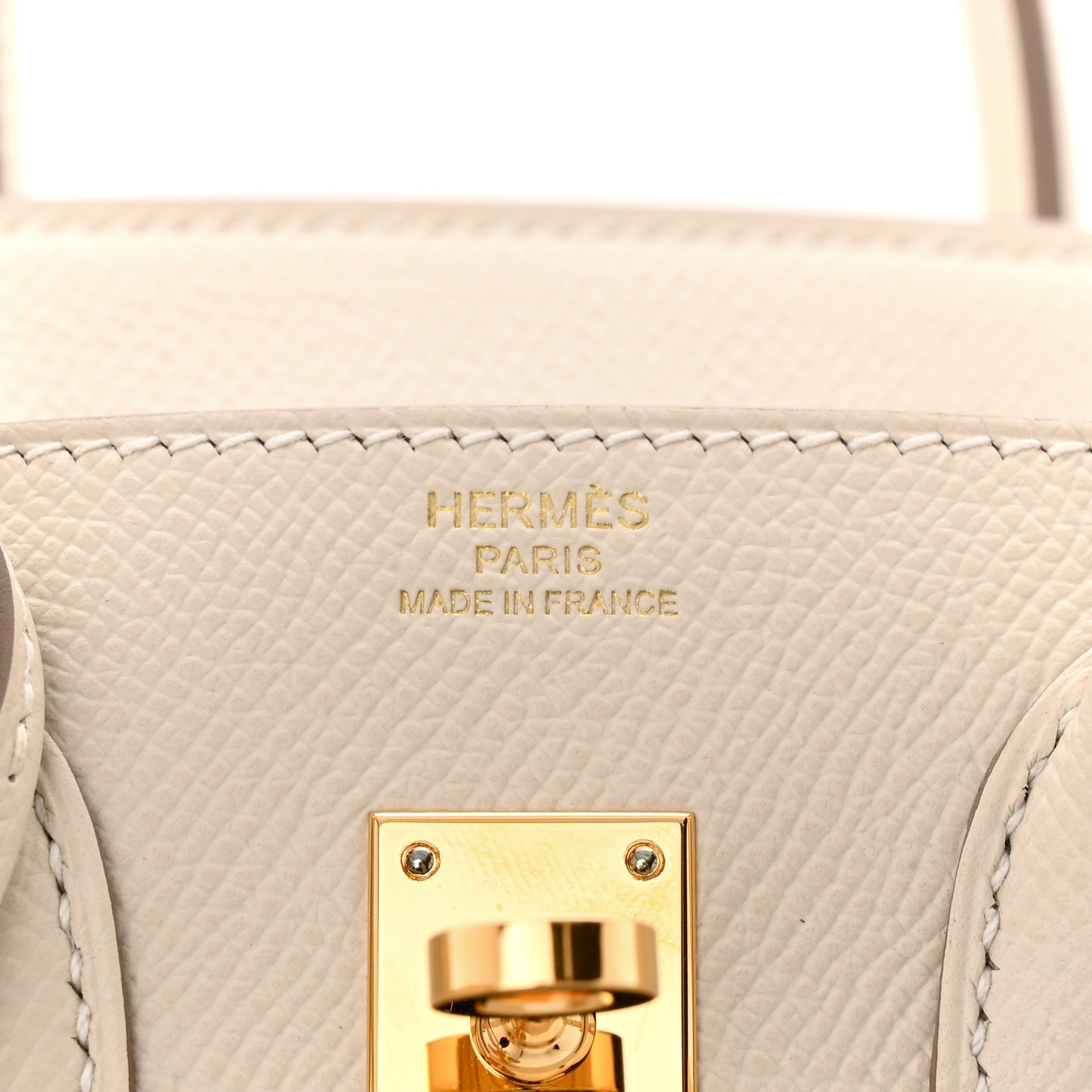 Epsom Birkin Sellier 25 Craie
