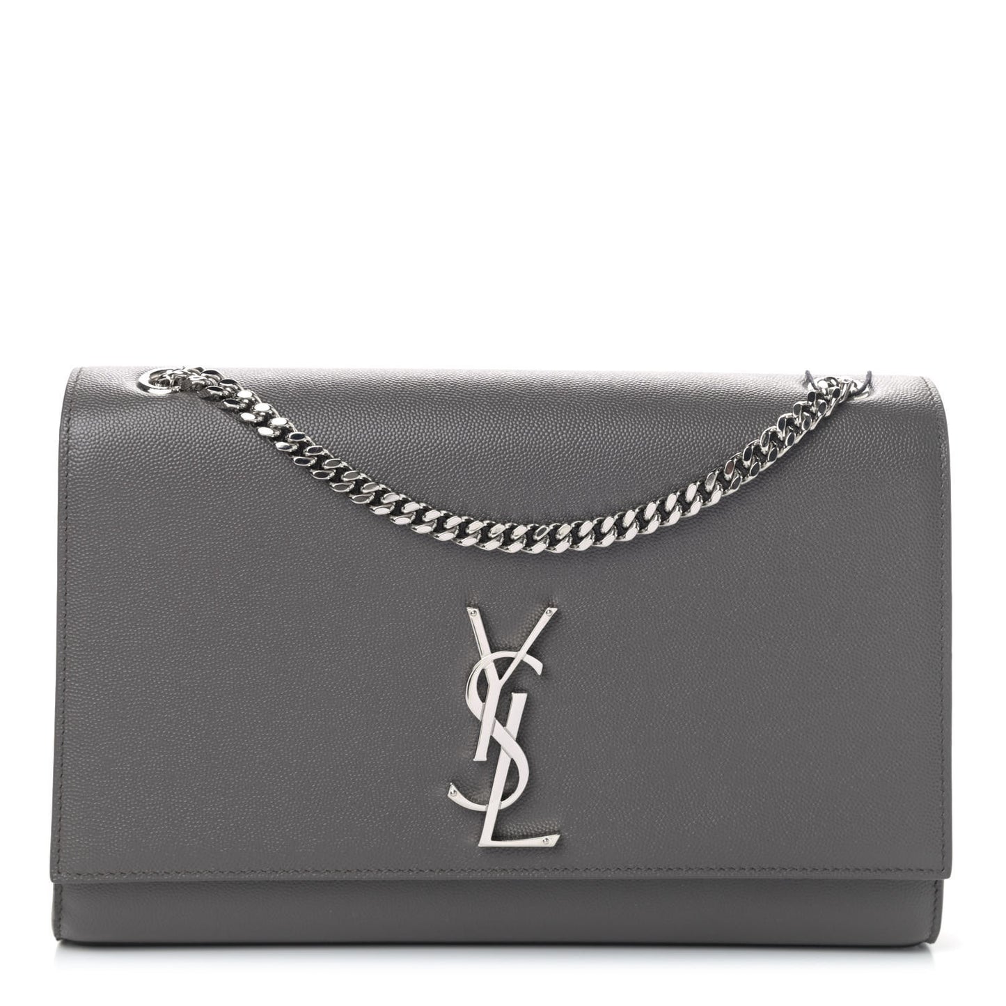 Grain De Poudre Large Classic Monogram Kate Satchel Earth