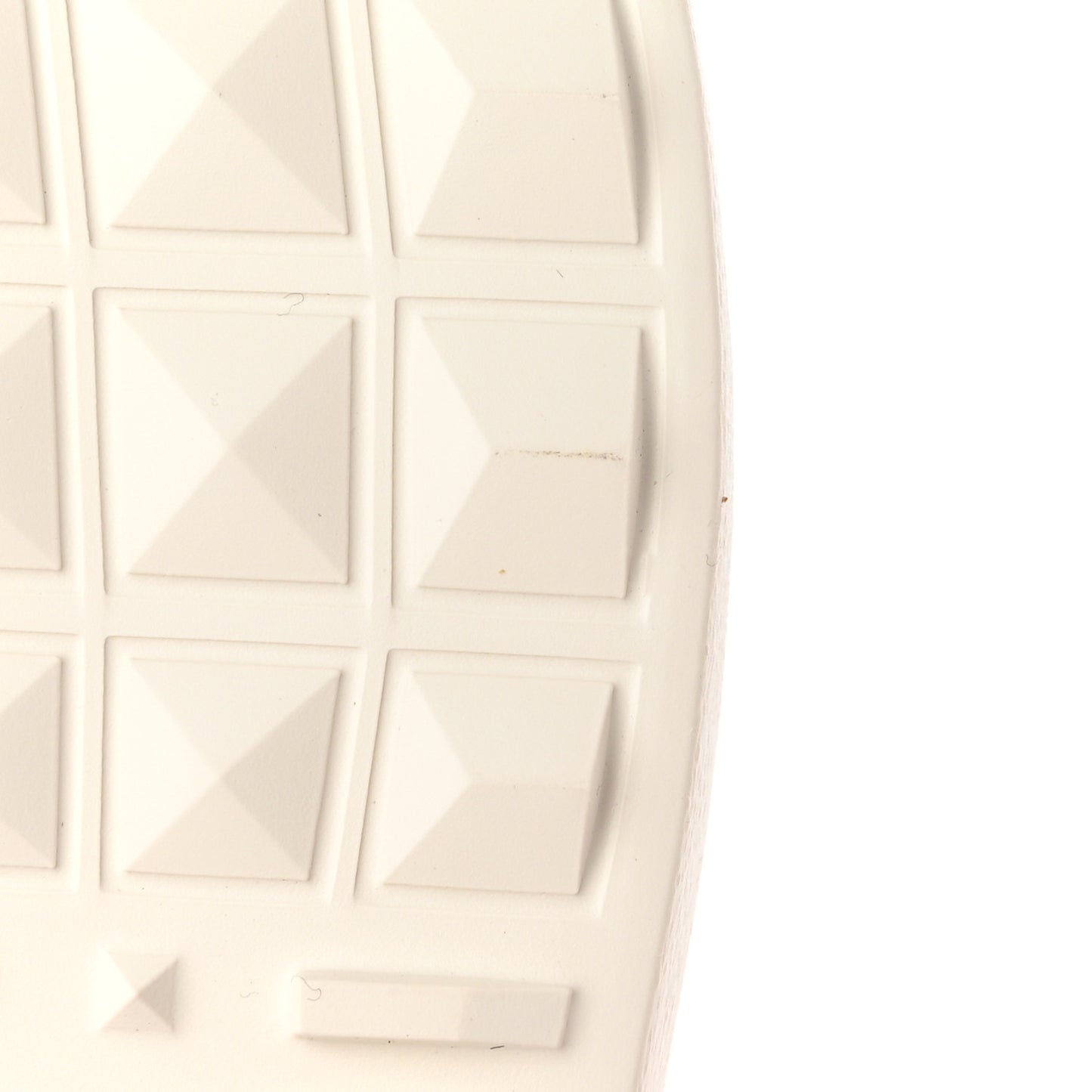 Calfskin Rockstud Open Sneakers 39 White Rose Gold