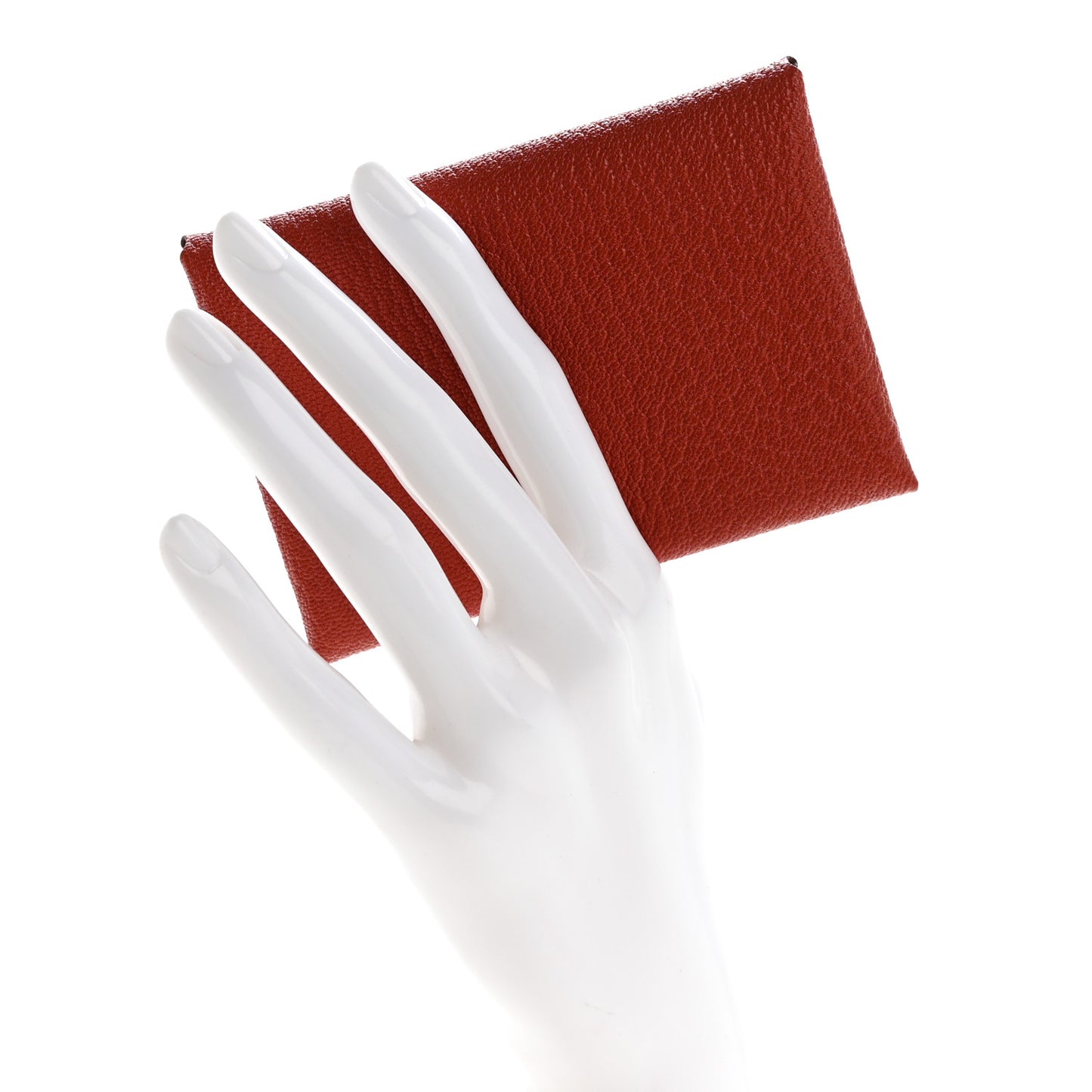 Chevre Mysore Calvi Duo Card Case Cuivre