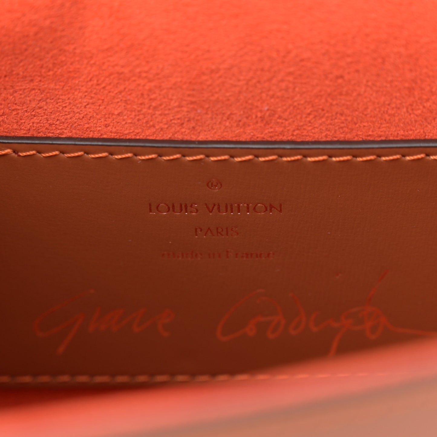 Calfskin Catogram Twist Shoulder Bag MM Marron