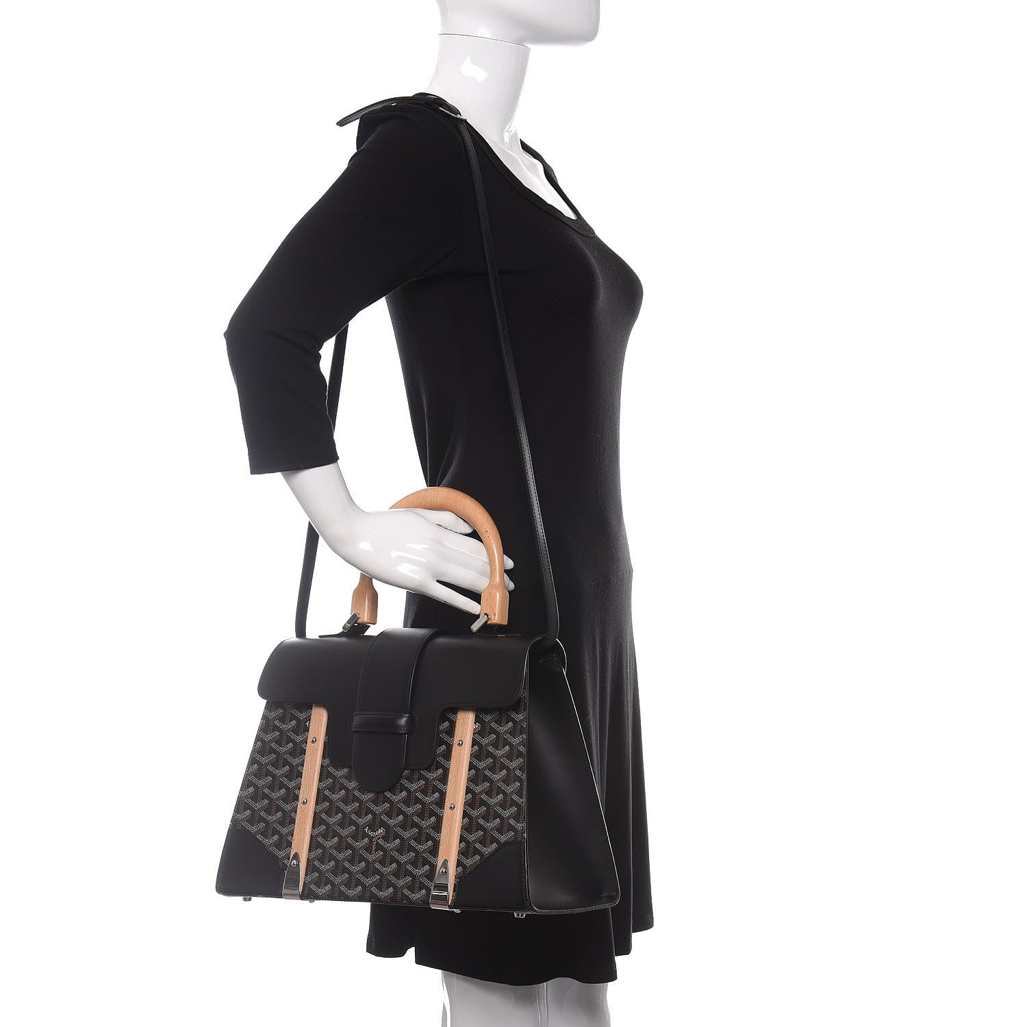 Goyard Goyardine Saigon GM Black 2 of 10