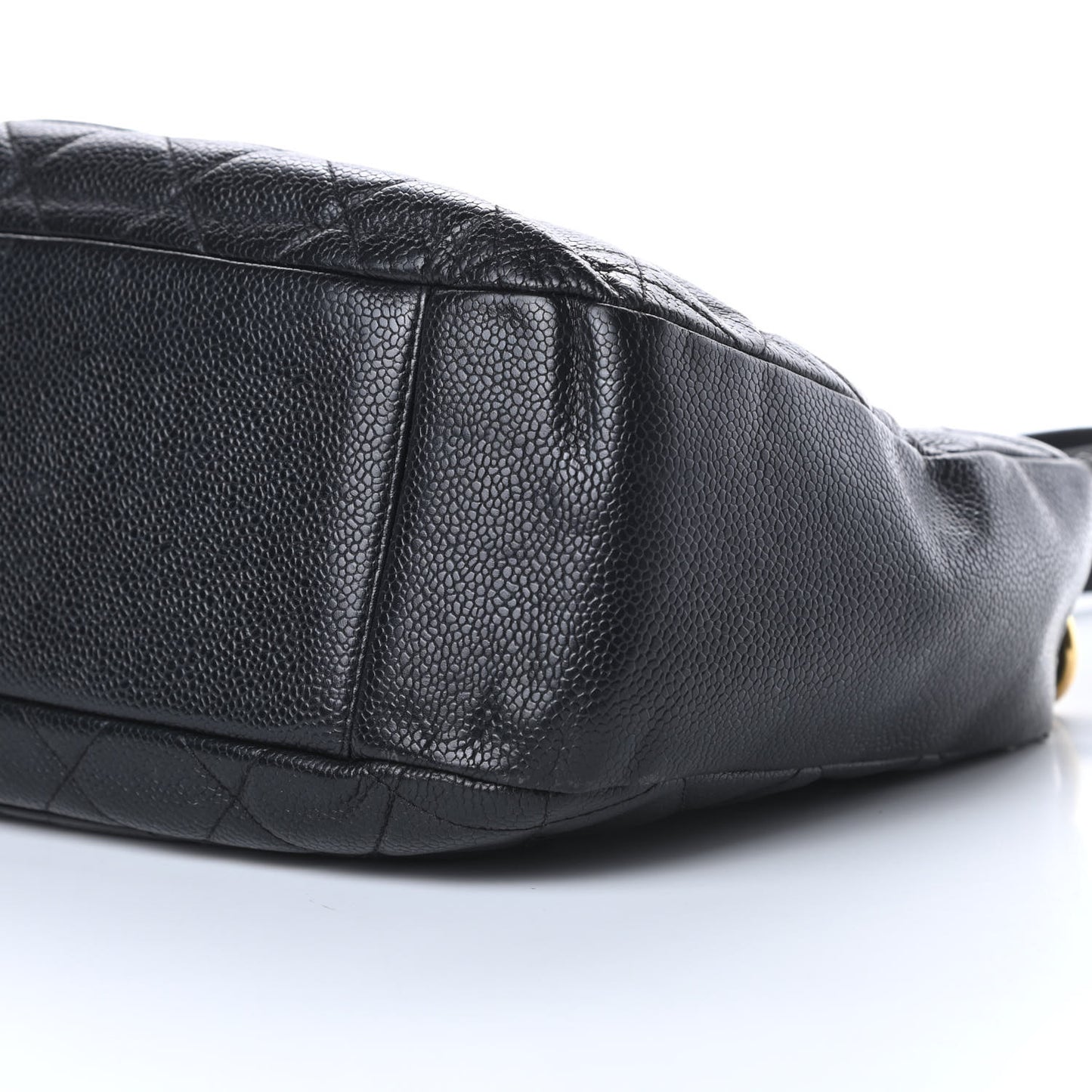 Caviar Quilted Timeless CC Shoulder Bag Black