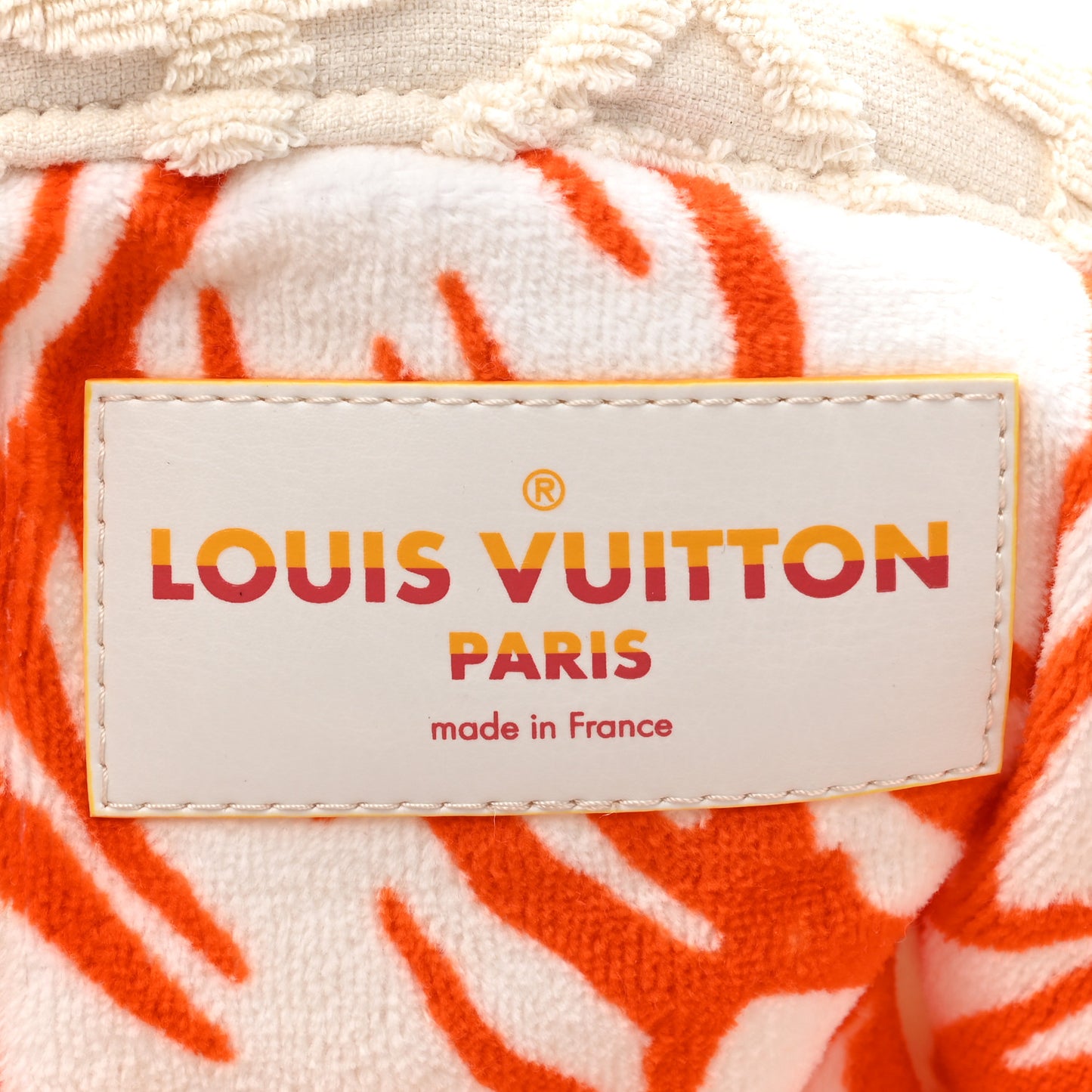 Terrycloth Monogram LVacation Tote Coco
