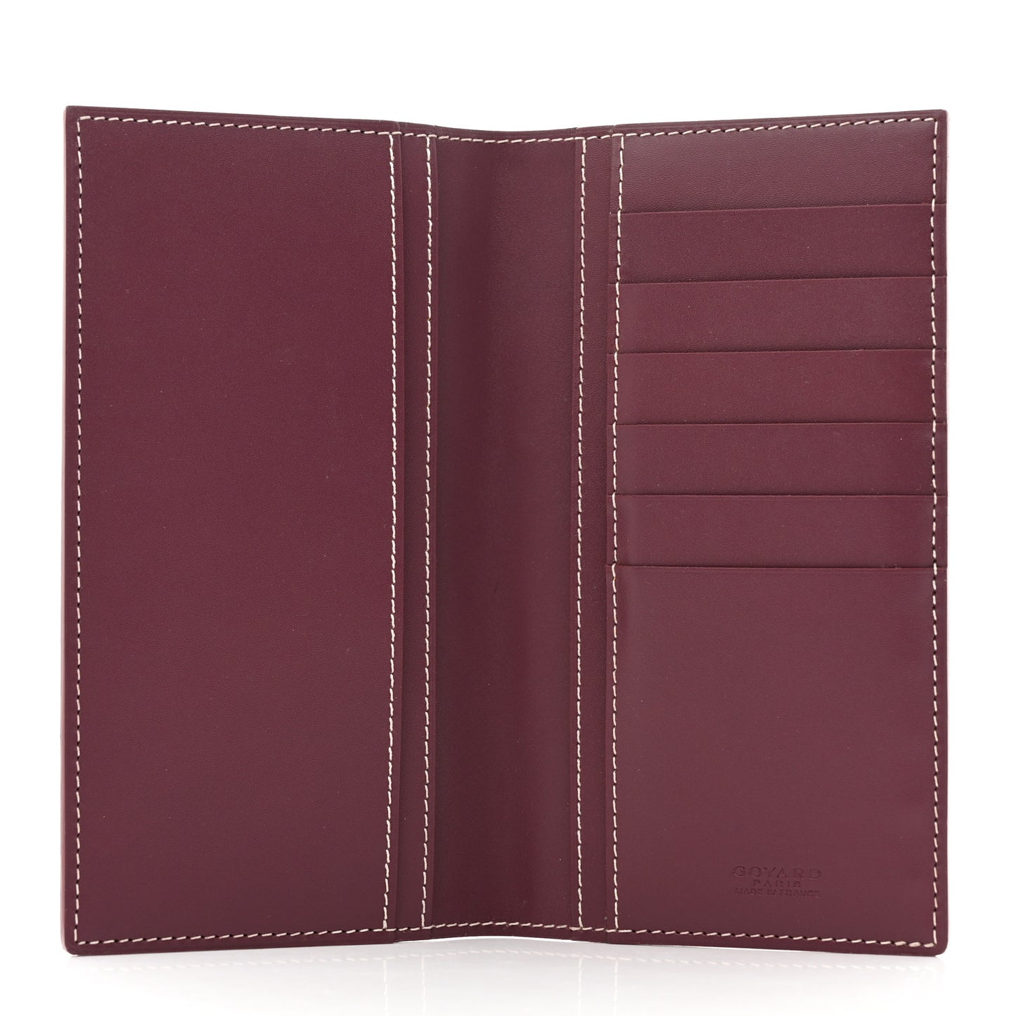 Goyardine Saint Roch Wallet Burgundy