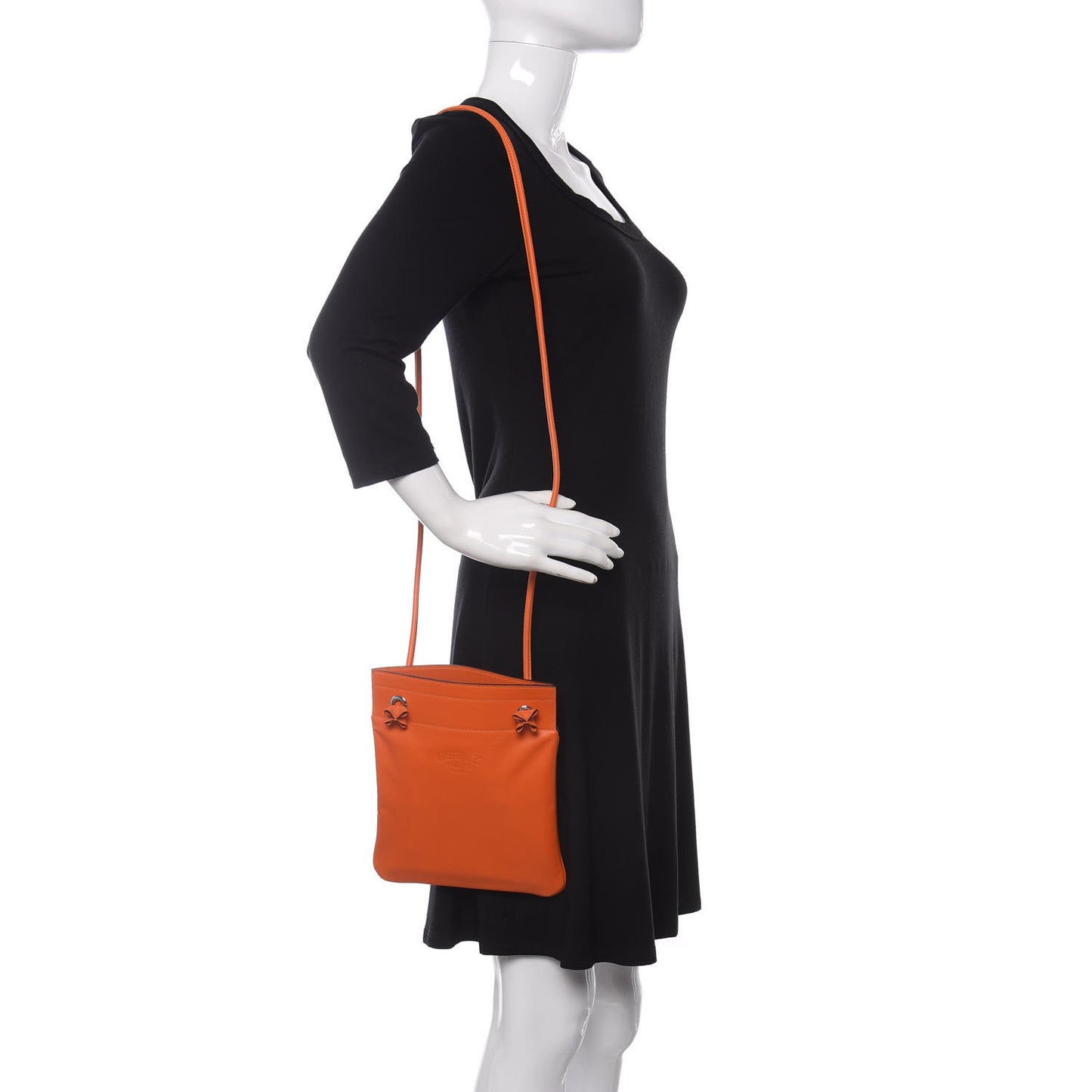 Milo Lambskin Swift Mini Aline Orange