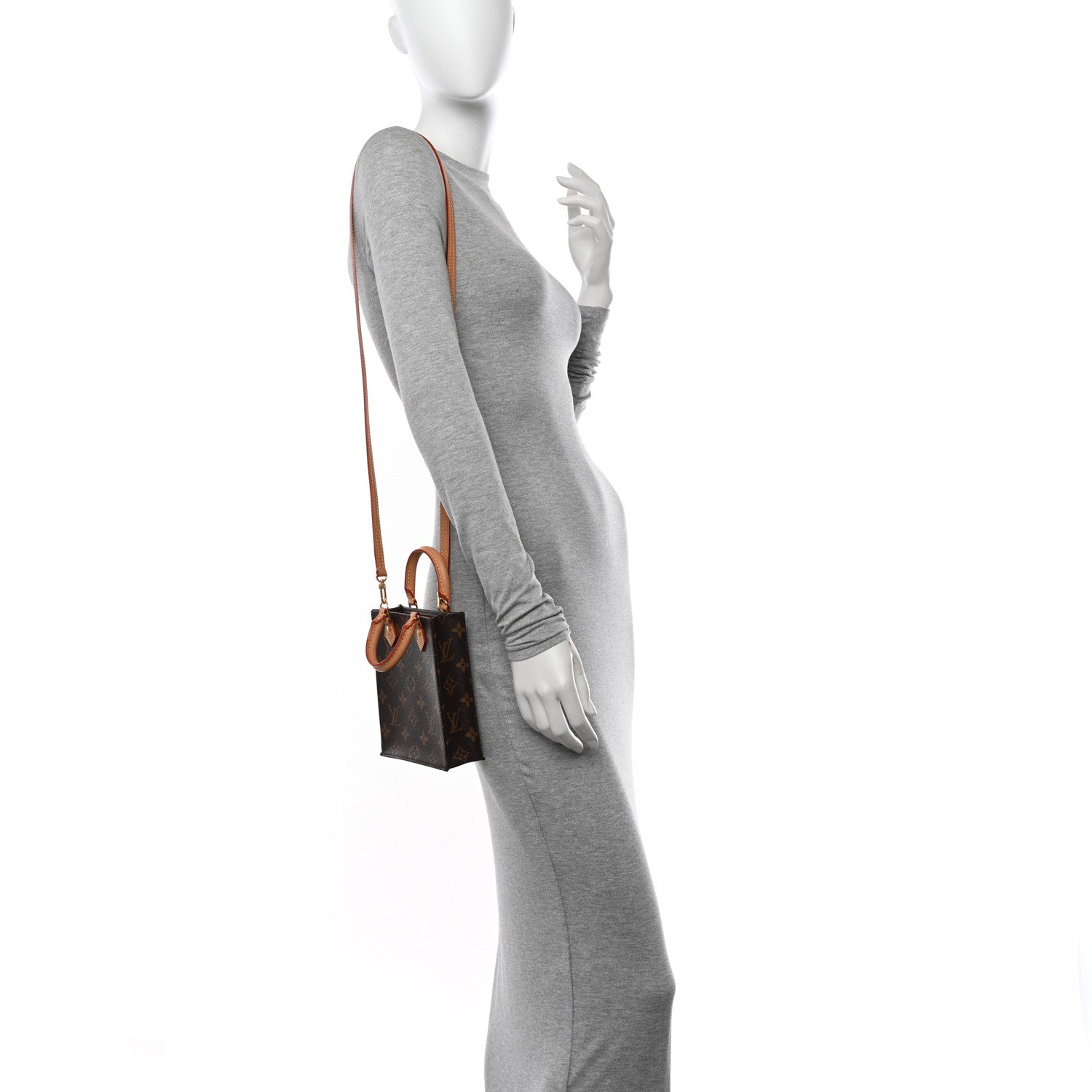 Louis Vuitton Monogram Petit Sac Plat 2 of 9
