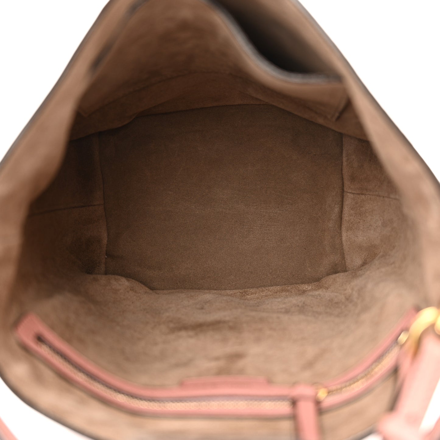 Calfskin Madeline Bucket Bag Blush