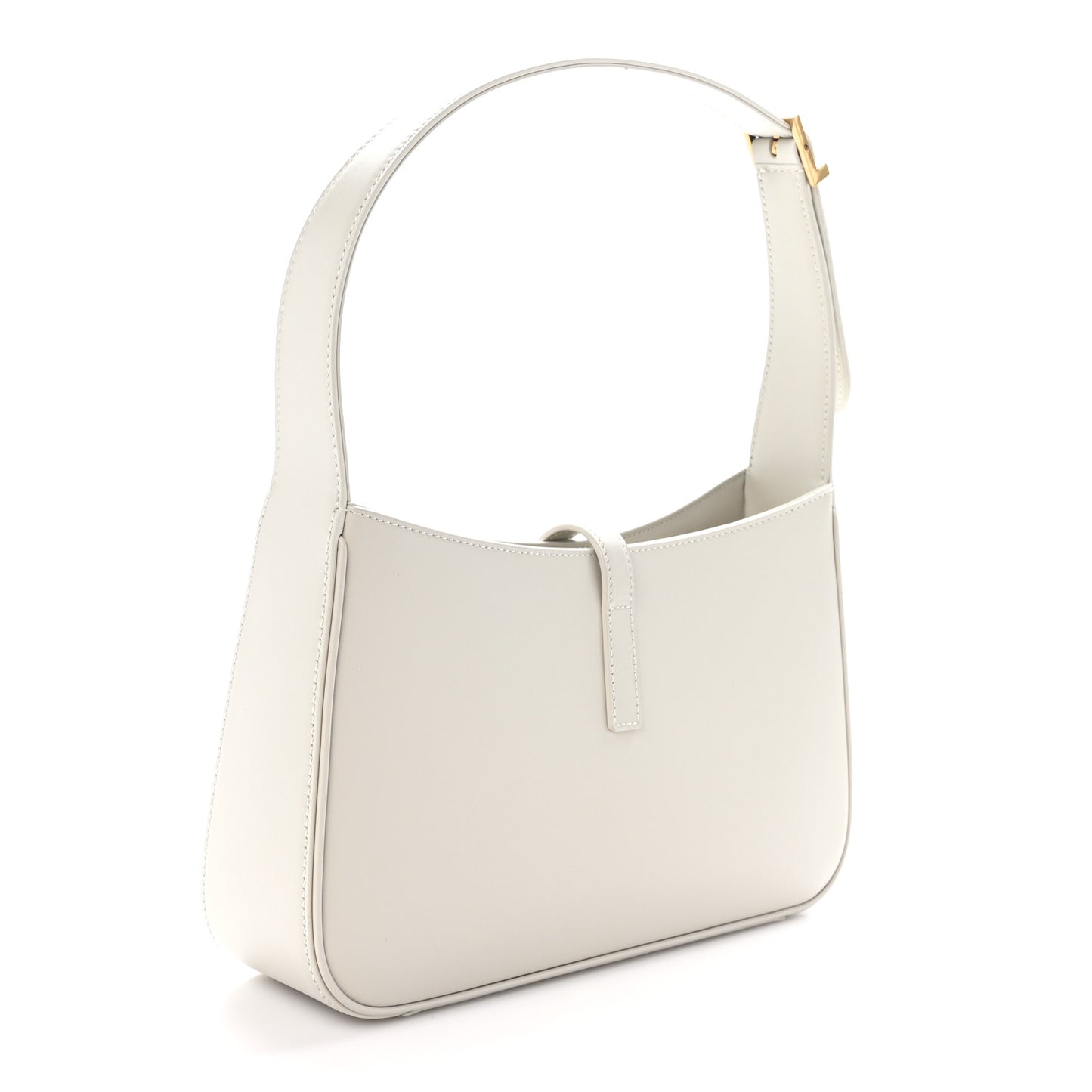 Smooth Calfskin Le 5 A 7 Hobo Blanc Vintage