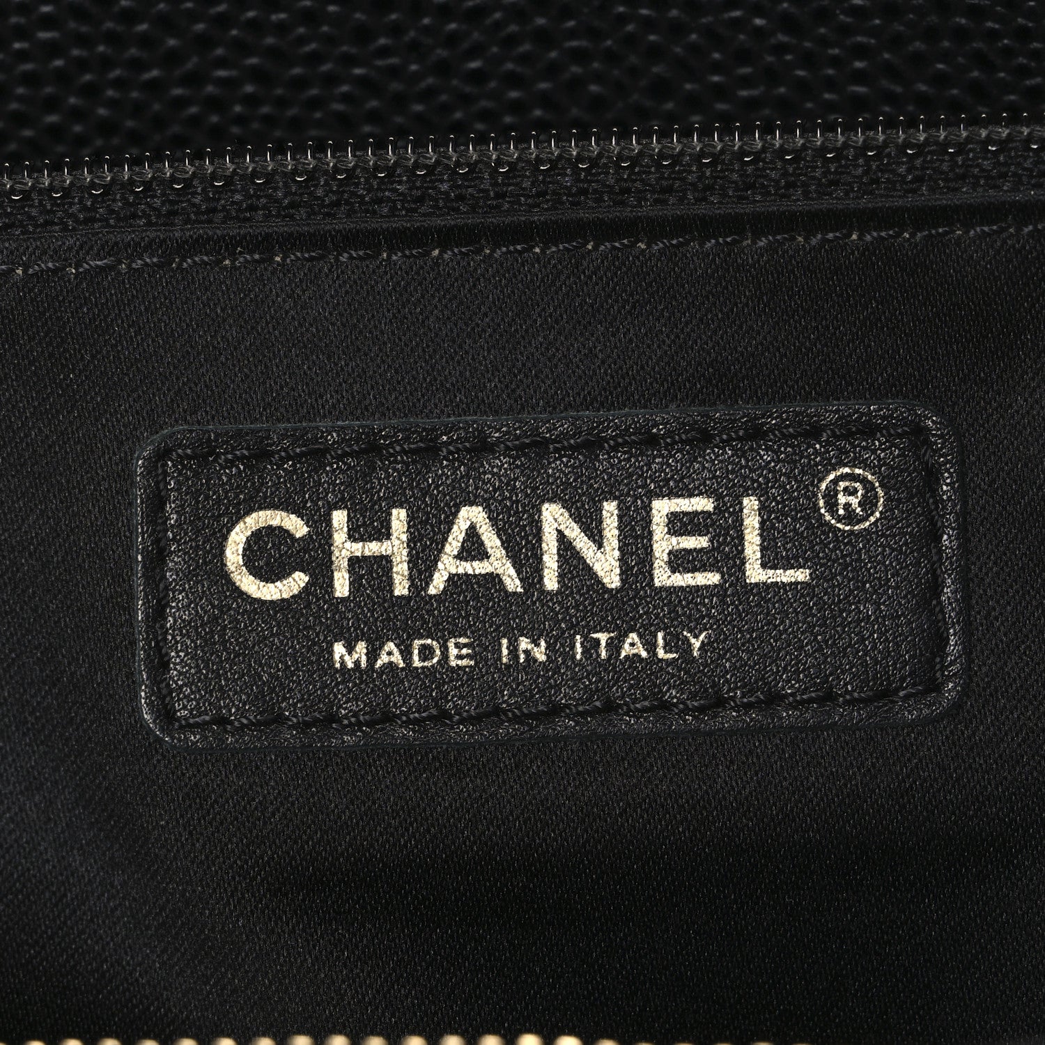Chanel Caviar Quilted XL Grand Shopping Tote GST Black 6 of 10