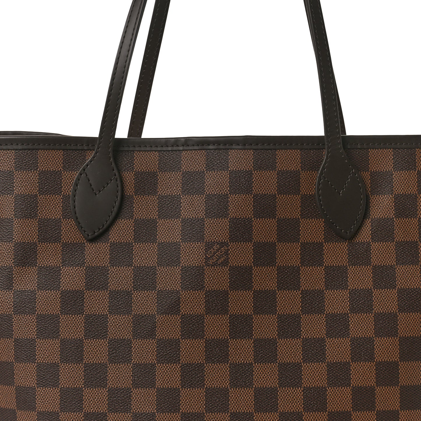 Damier Ebene Neo Neverfull MM Rose Ballerine