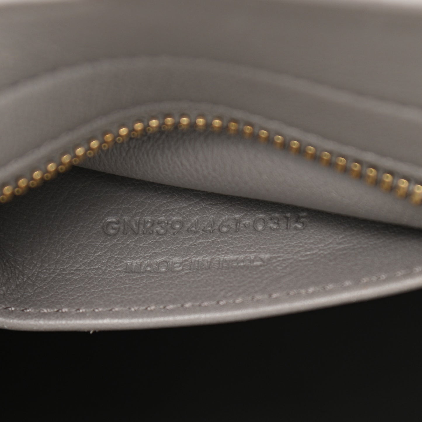 Calfskin Small Monogram Cabas Grey