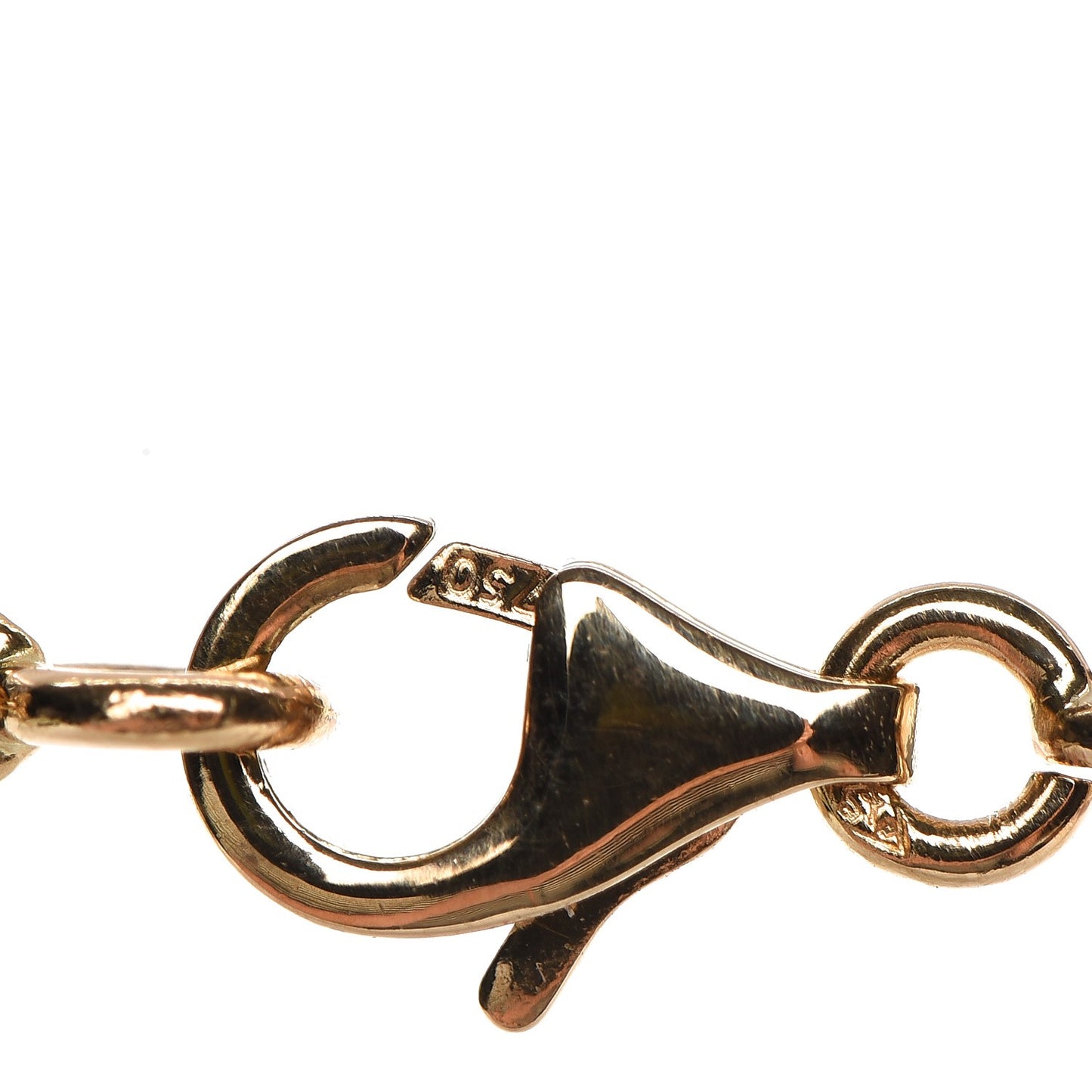 18K Yellow Gold 10 Motifs Vintage Alhambra Necklace