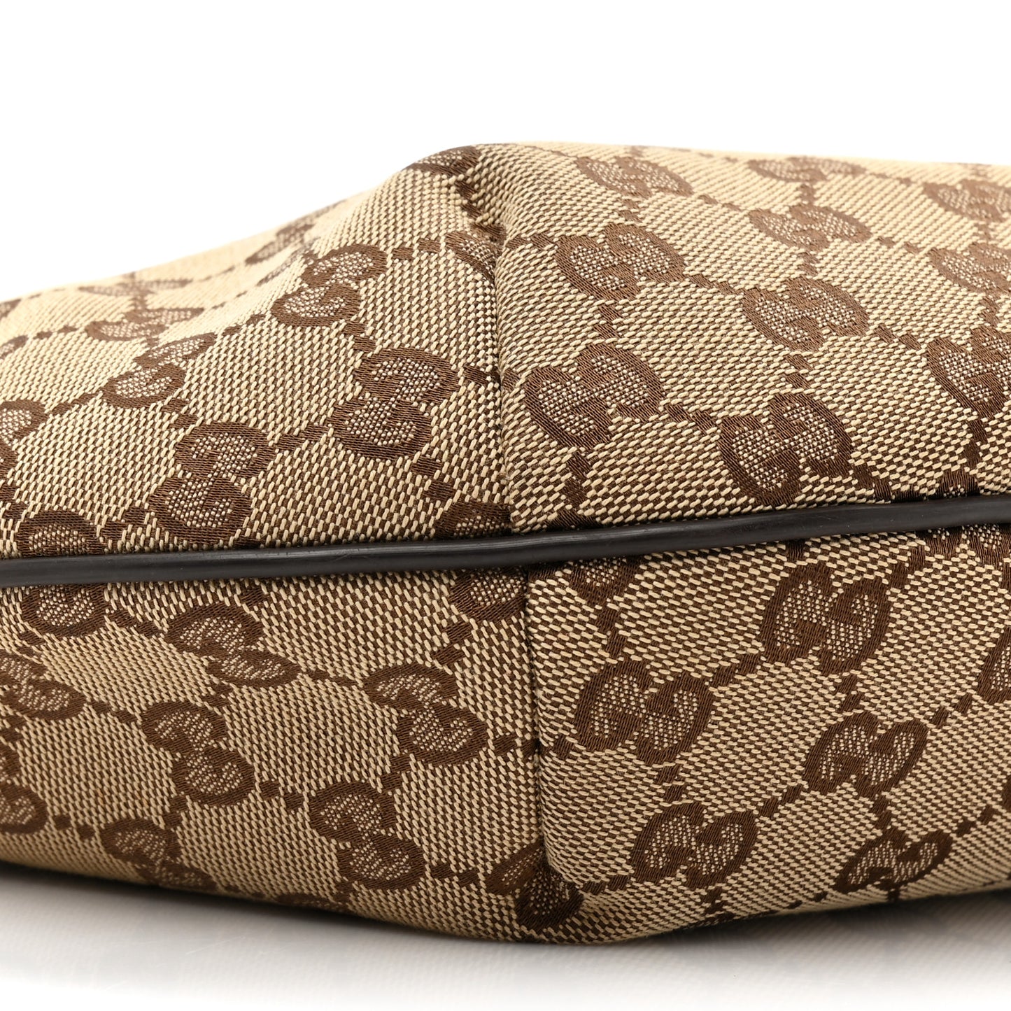 Monogram Medium Half Moon Hobo Dark Brown
