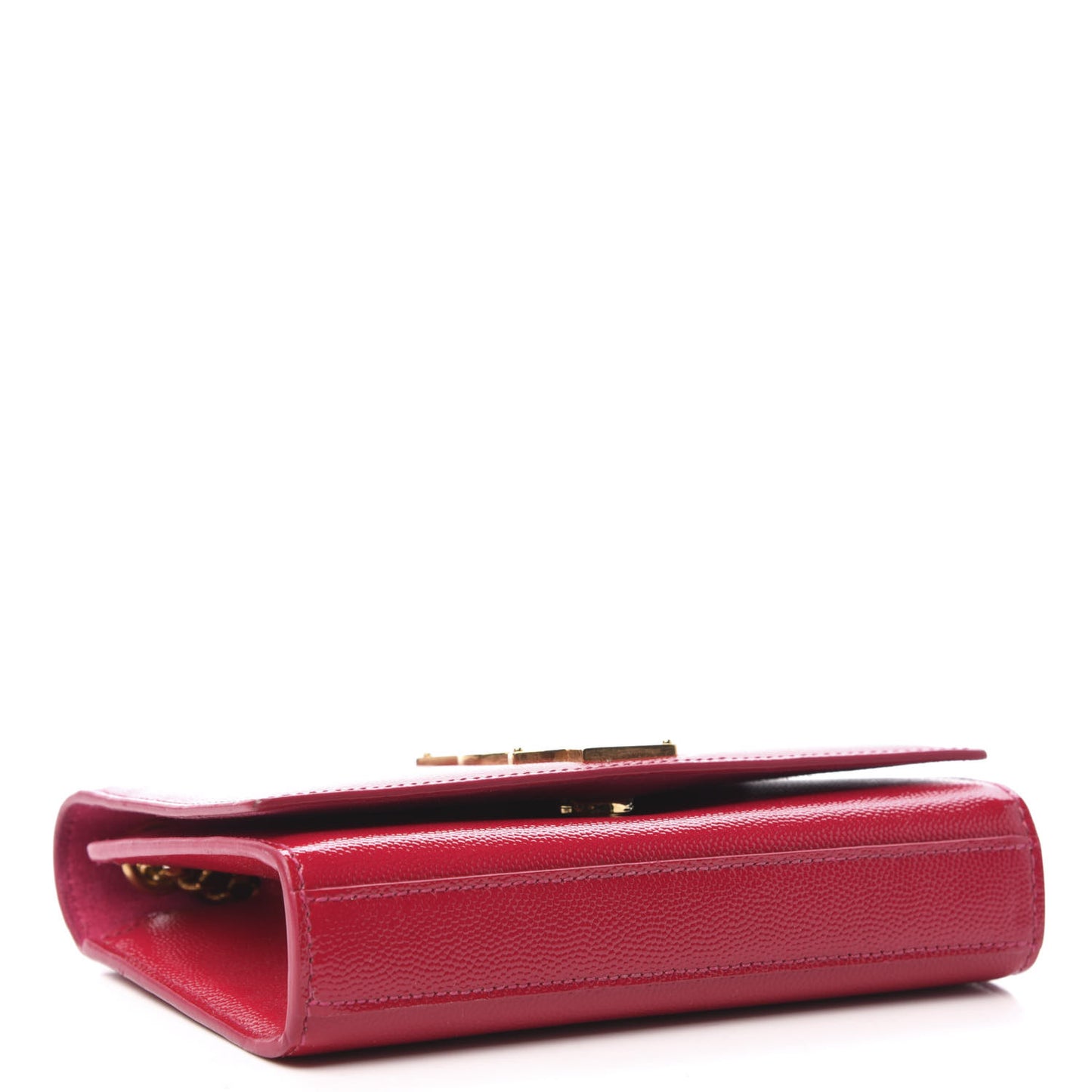 Grain De Poudre Small Classic Monogram Kate Satchel Lipstick Fuchsia