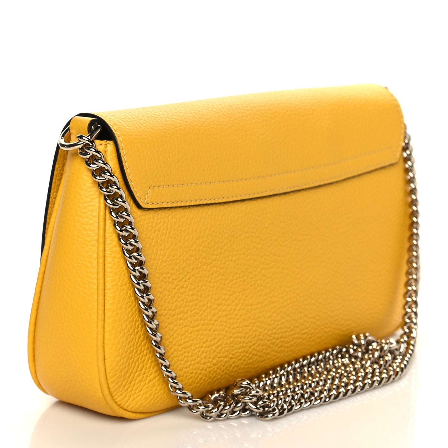 Cellarius Calfskin Medium Soho Flap Crossbody New Buttercup