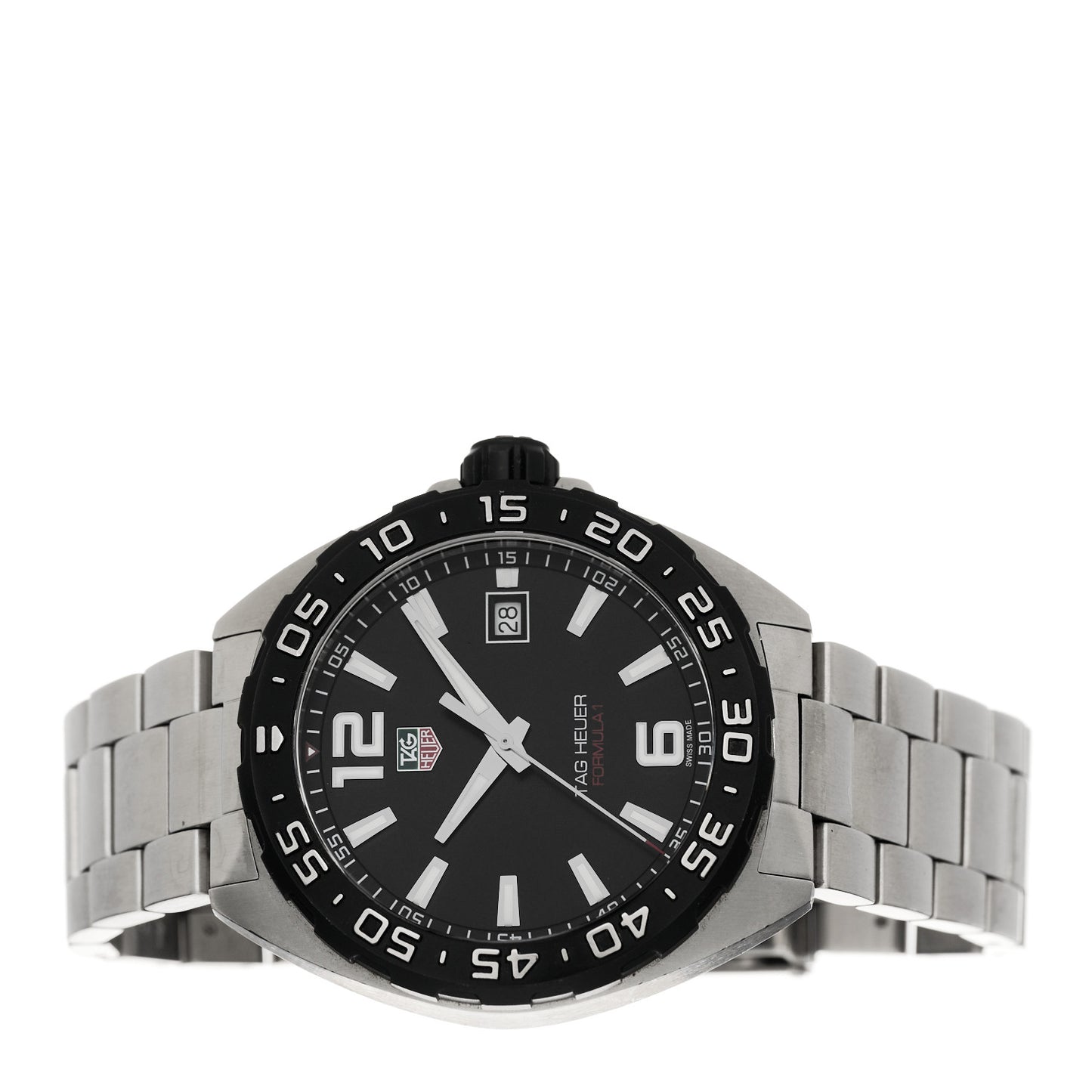 Stainless Steel 41mm Formula 1 Quartz Watch Black WAZ1110