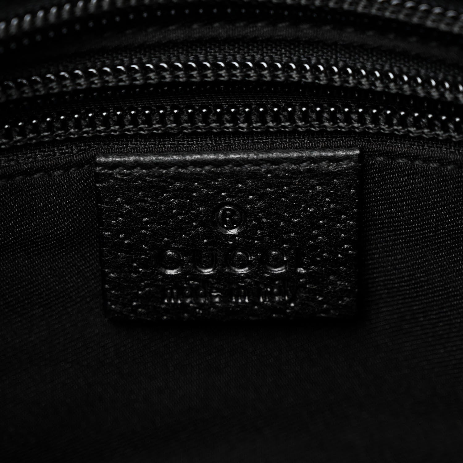 Gucci GG Monogram Small Web Handle Bucket Tote Black 6 of 10