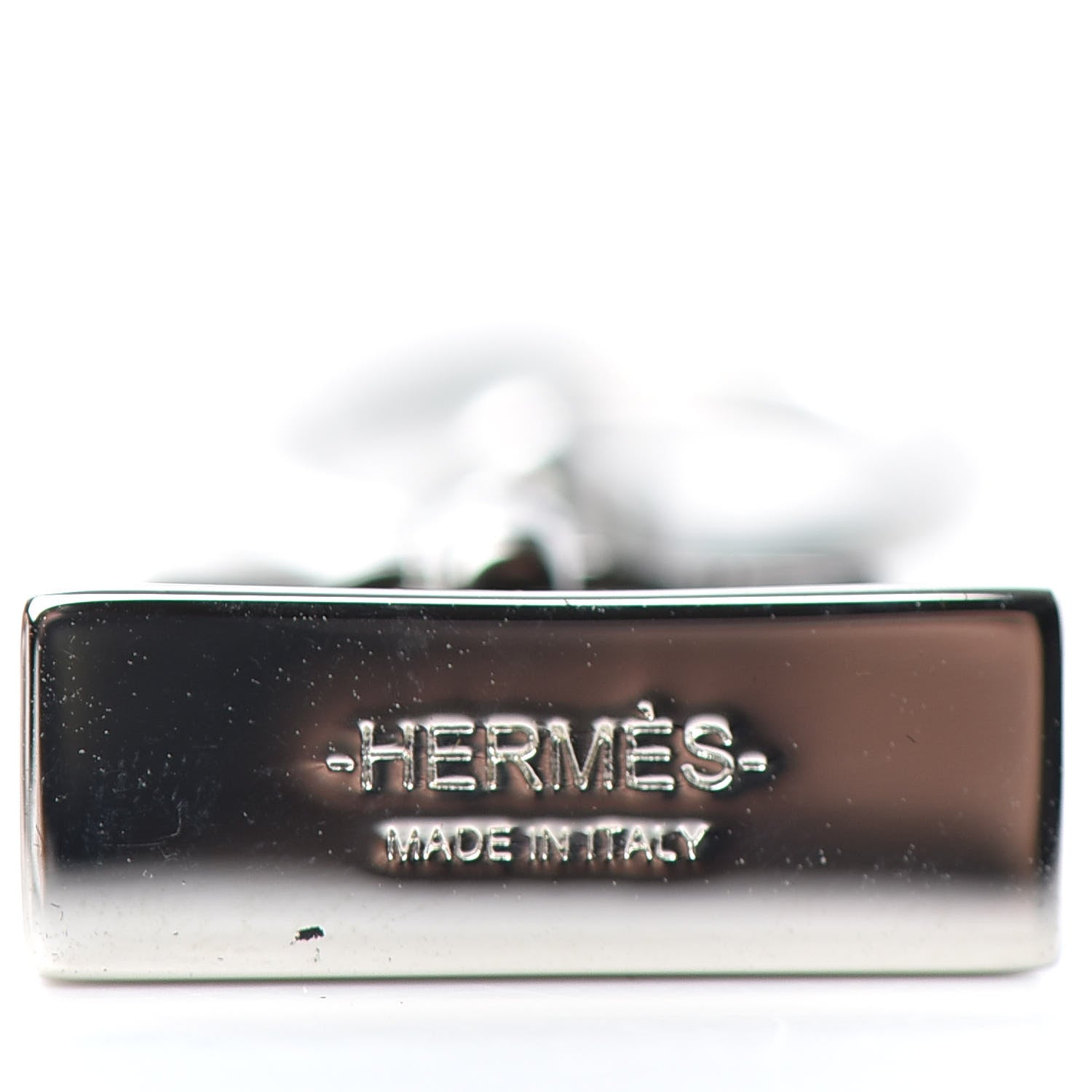 Hermes Palladium Mini Kelly Twilly Ring 3 of 3