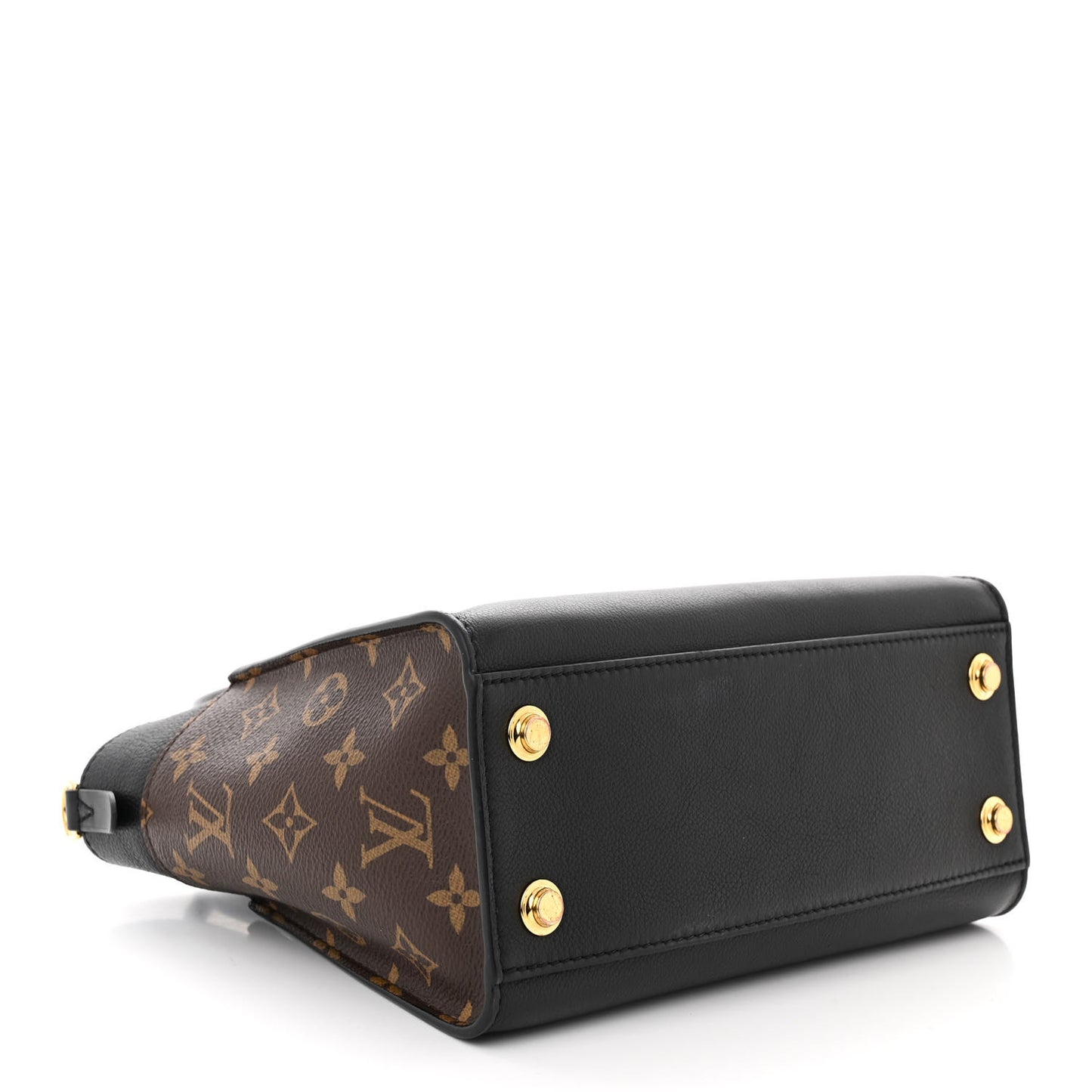 Calfskin Monogram On My Side PM Black