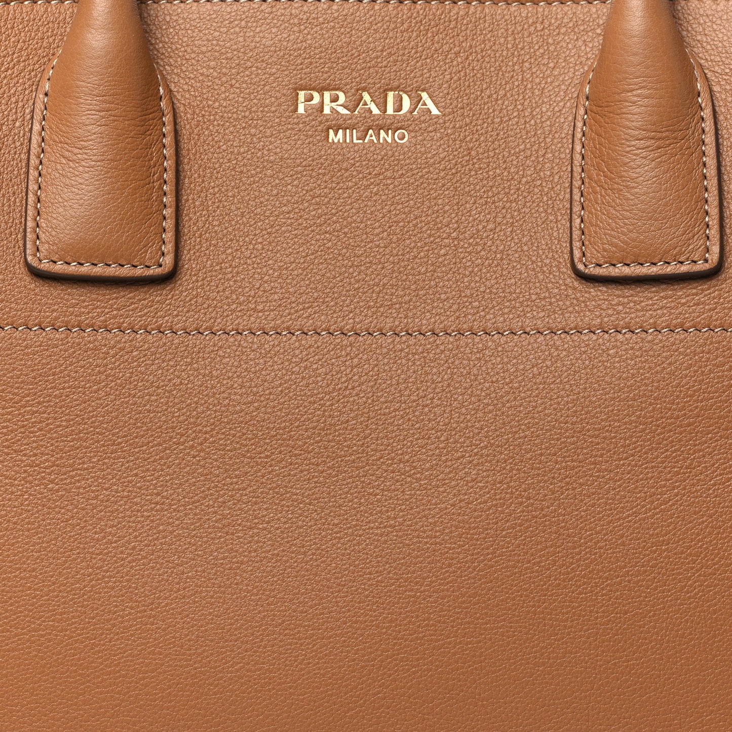 Soft Grain Calfskin Medium Tote Bag Caramel