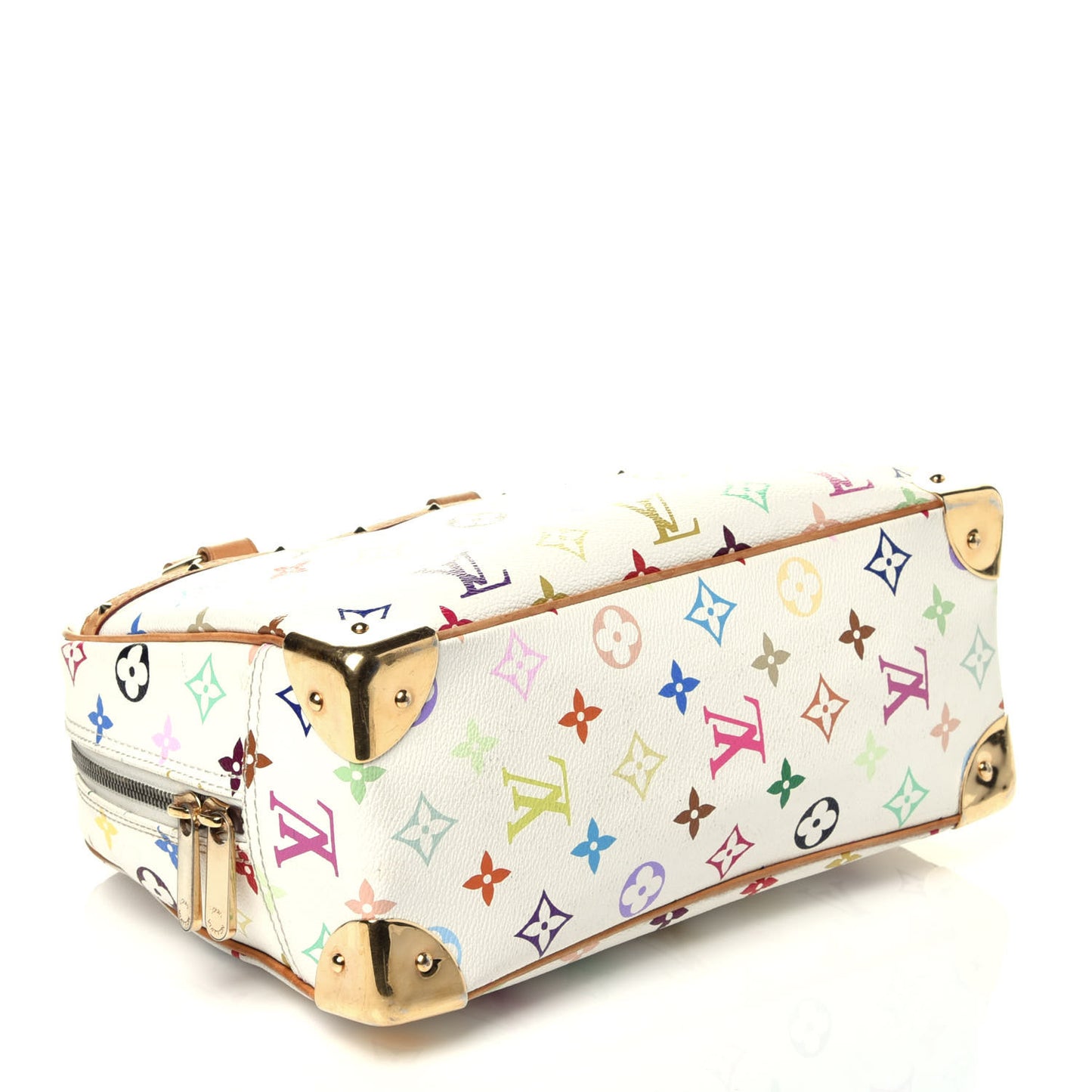 Monogram Multicolor Trouville White