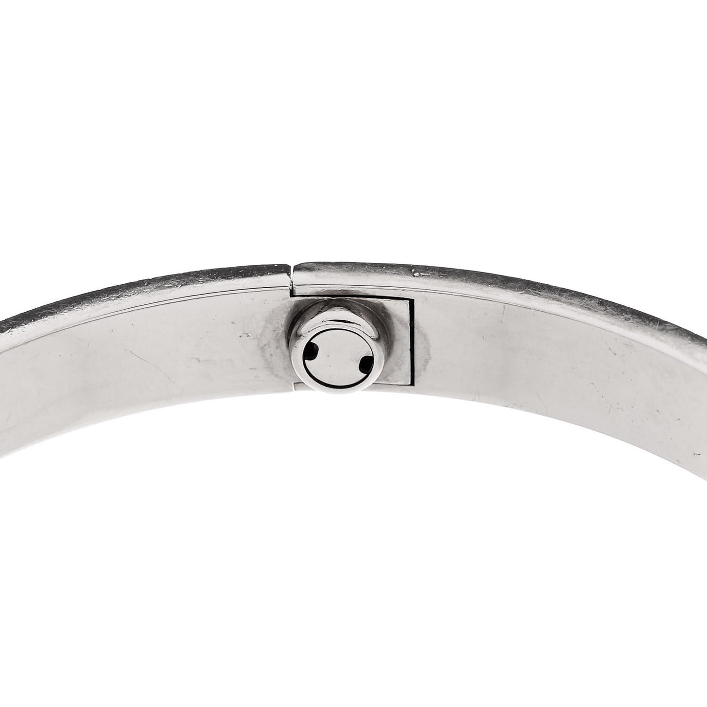 18K White Gold LOVE Bracelet 18