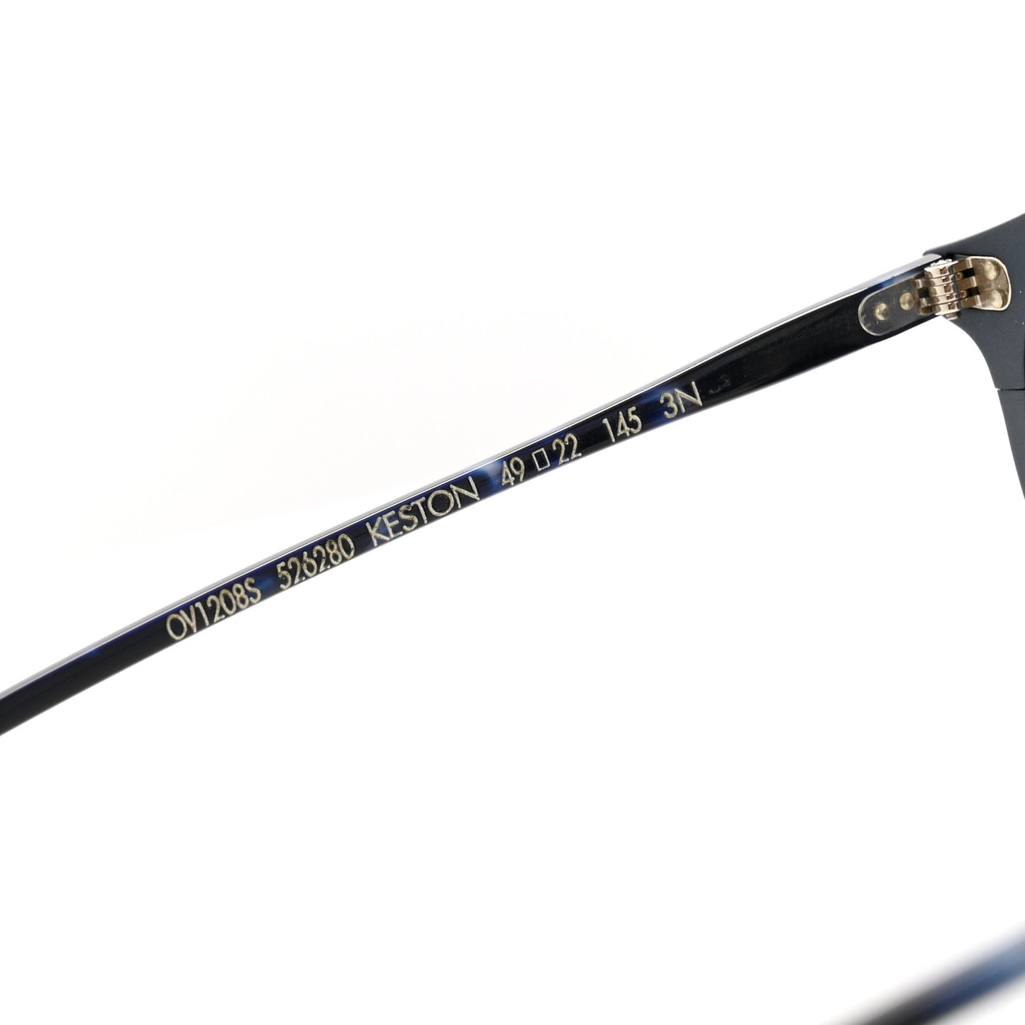 Acetate Metal Round Sunglasses OV1208S Blue