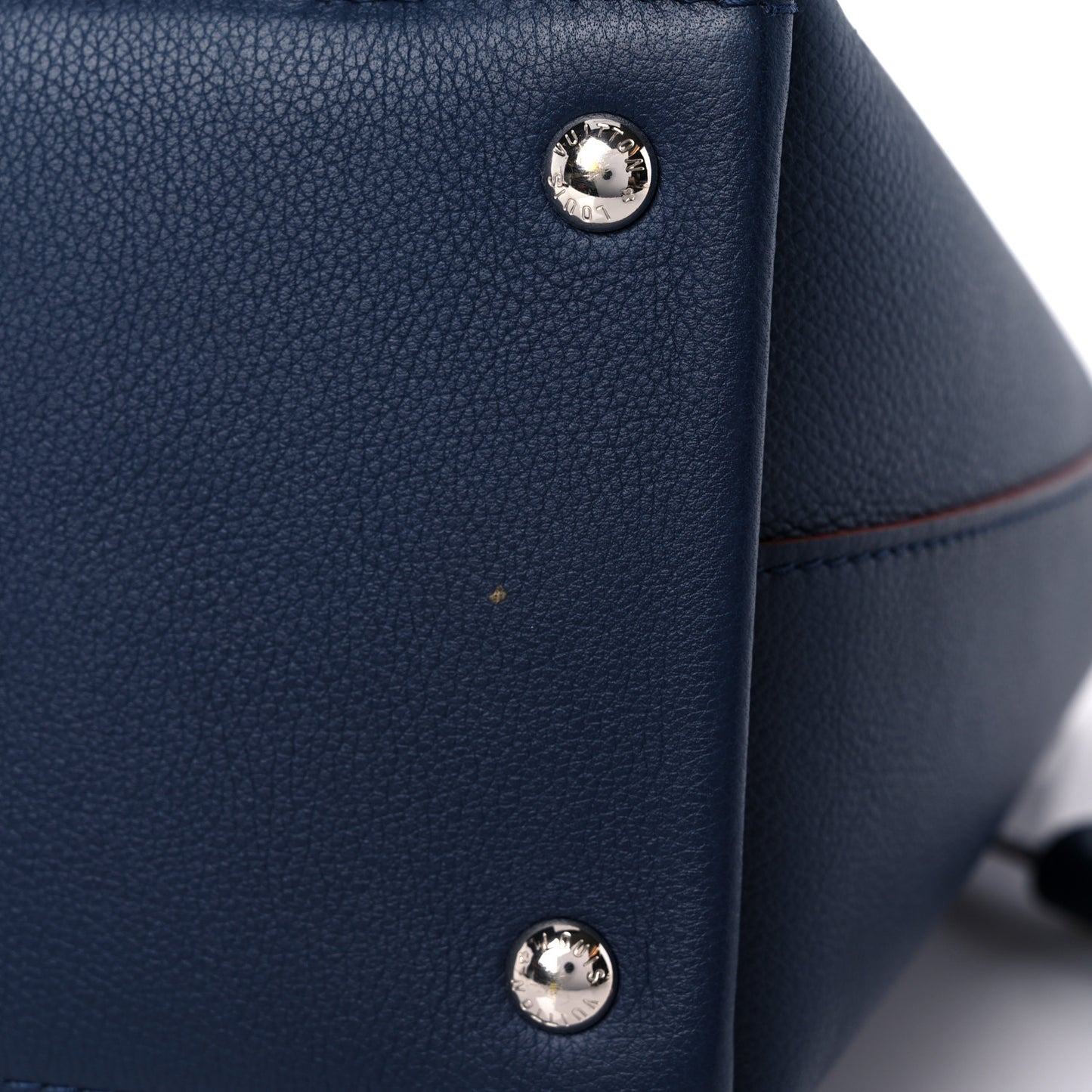 Calfskin Lockmeto Marine Rouge
