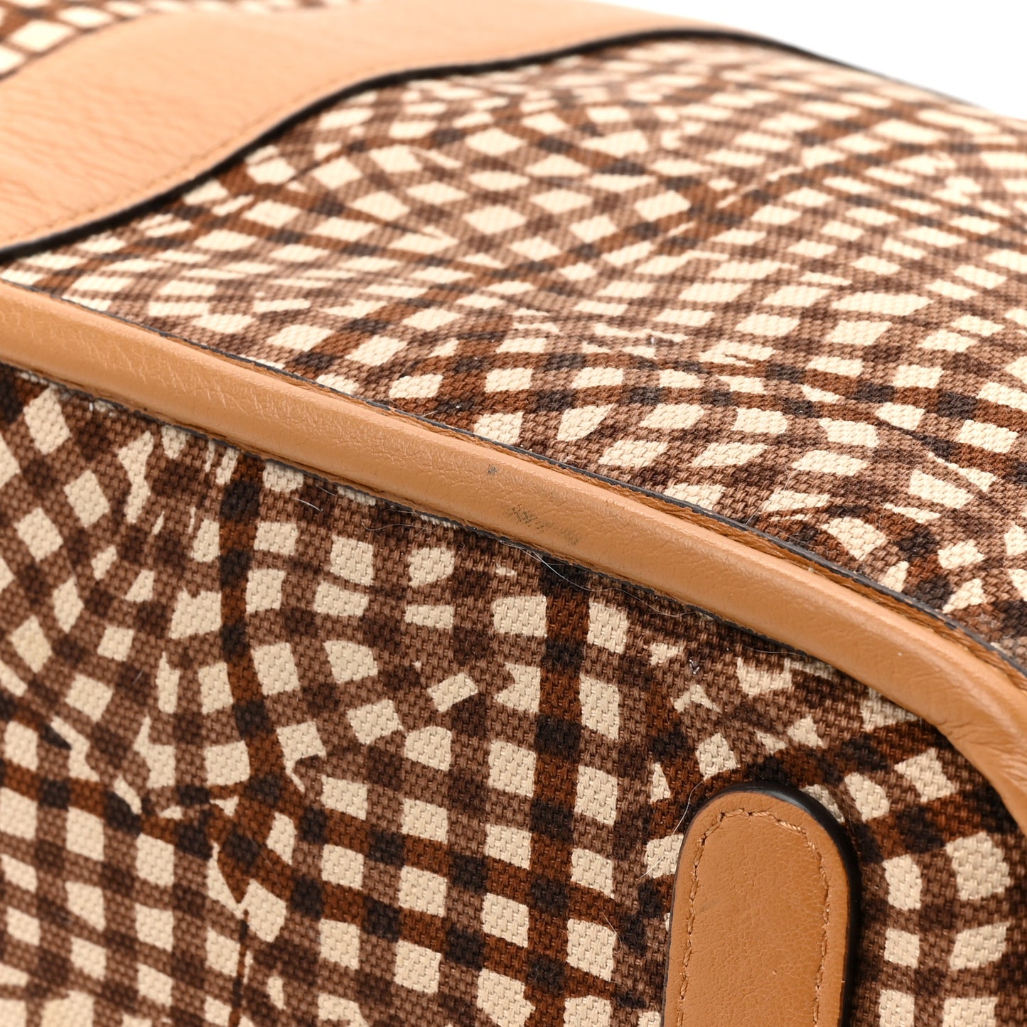 Visetos Medium Liz Reversible Shopper Tote Cognac
