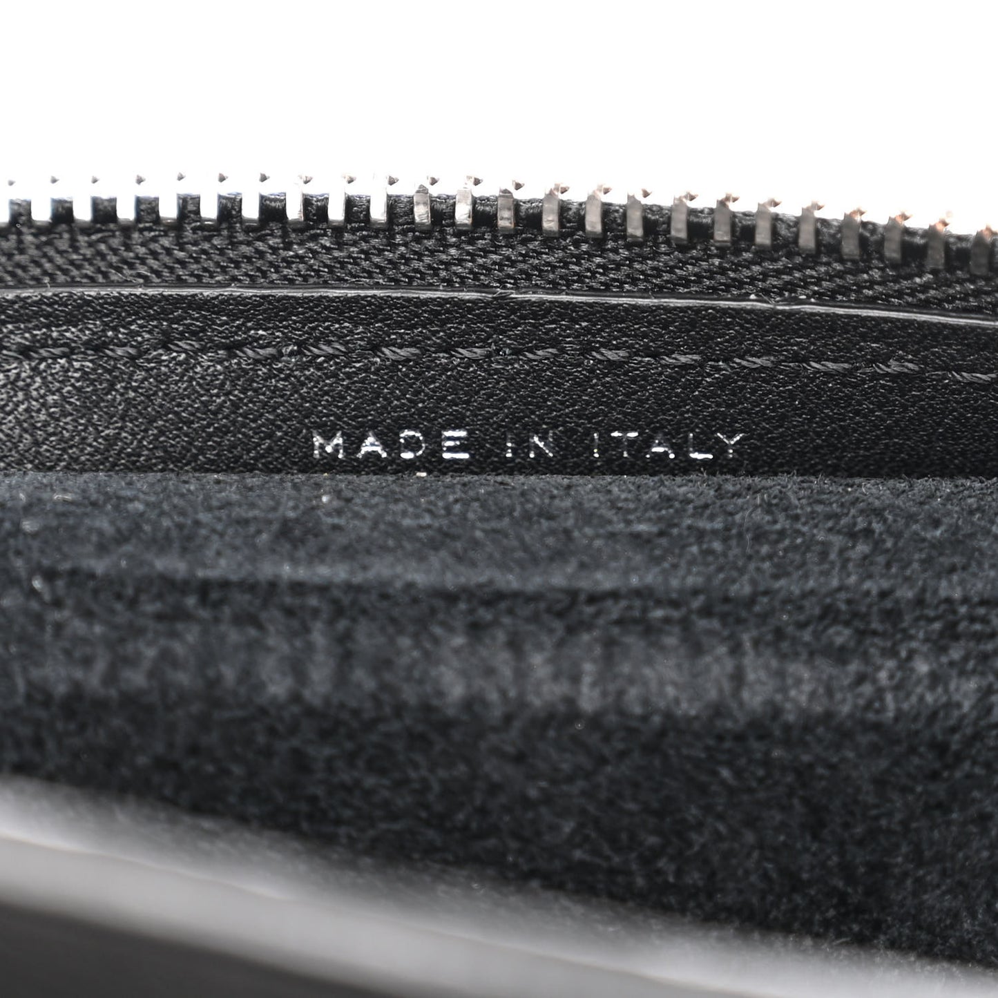 Grained Calfskin Small Slouchy Banana Bag Black