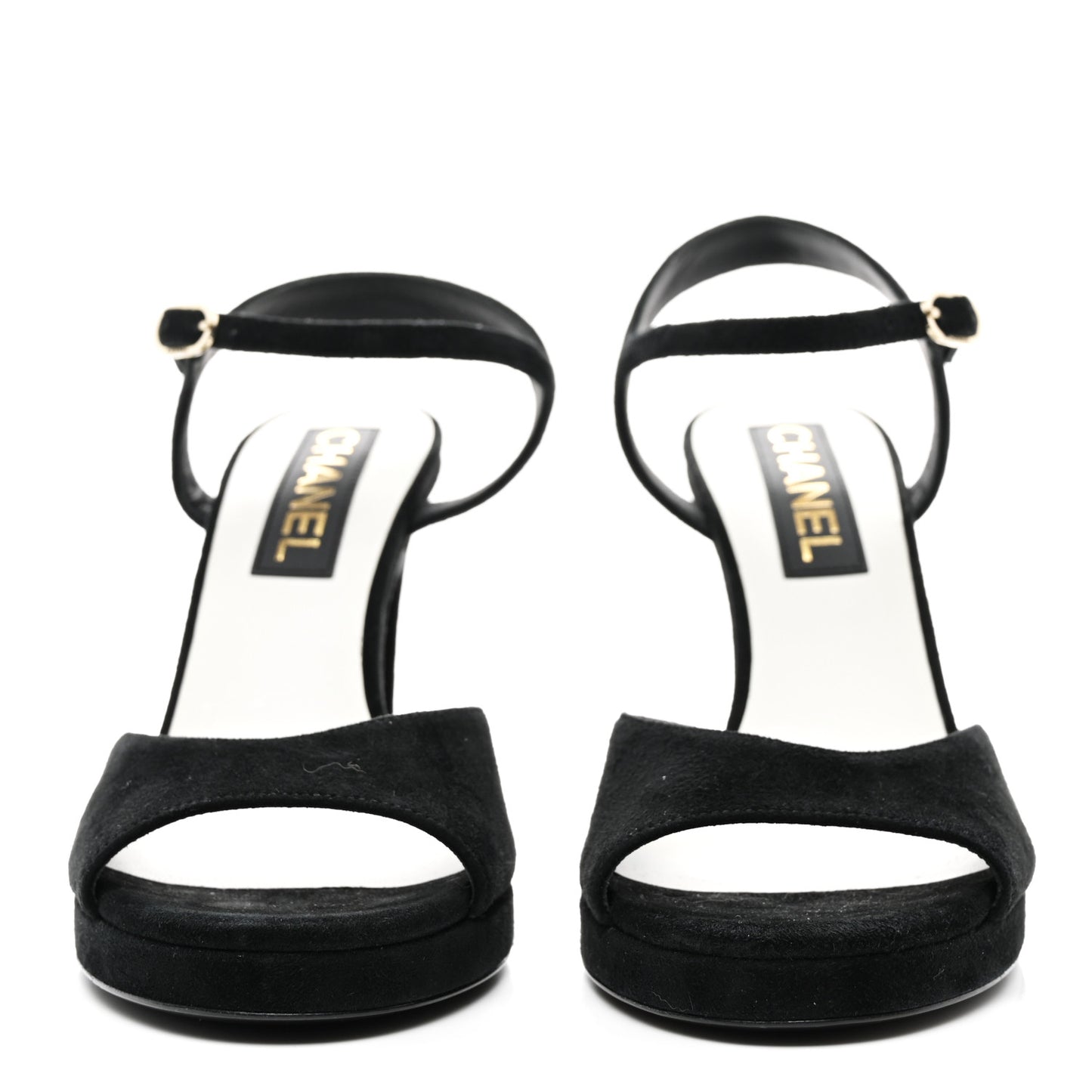 Suede CC Pumps 38 Black