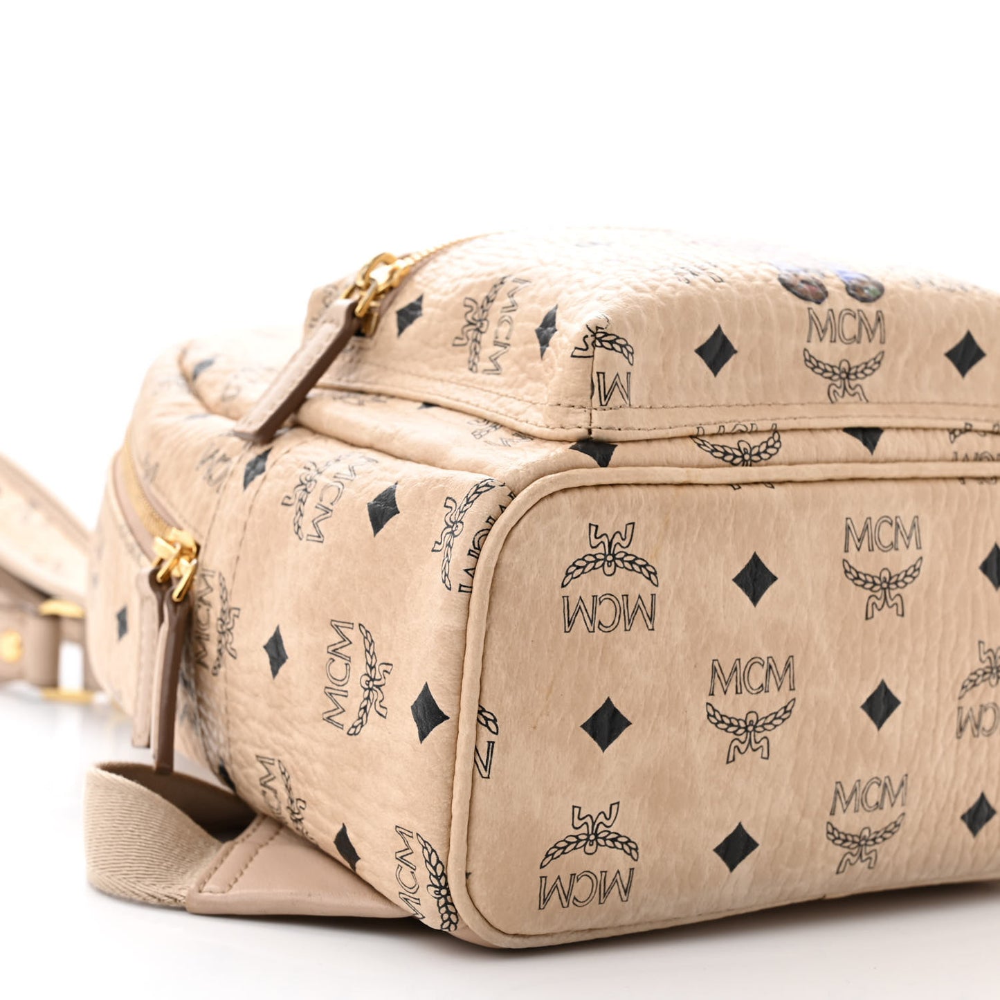 Visetos Small Stark Rabbit Backpack Beige