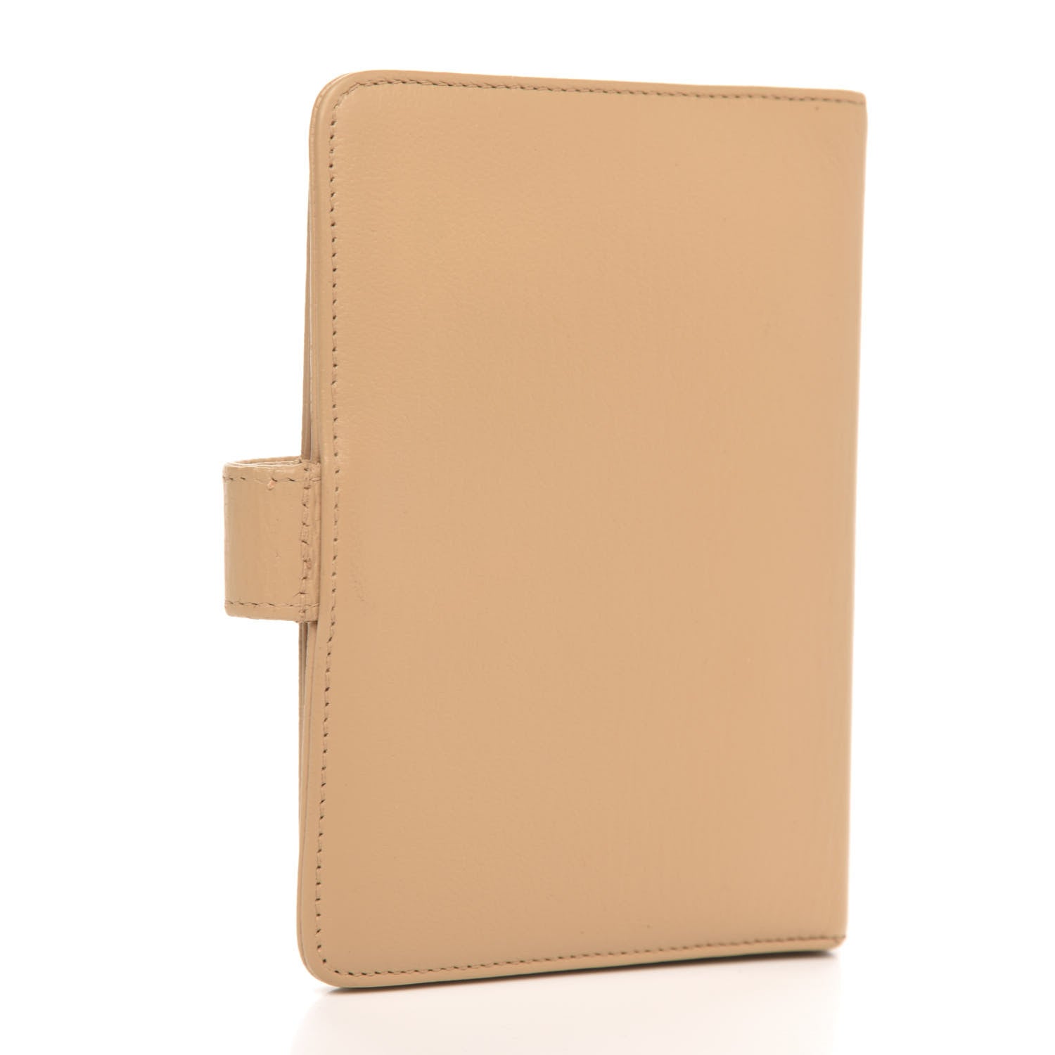 Chanel Goatskin Small Ring Agenda Planner Beige 3 of 9