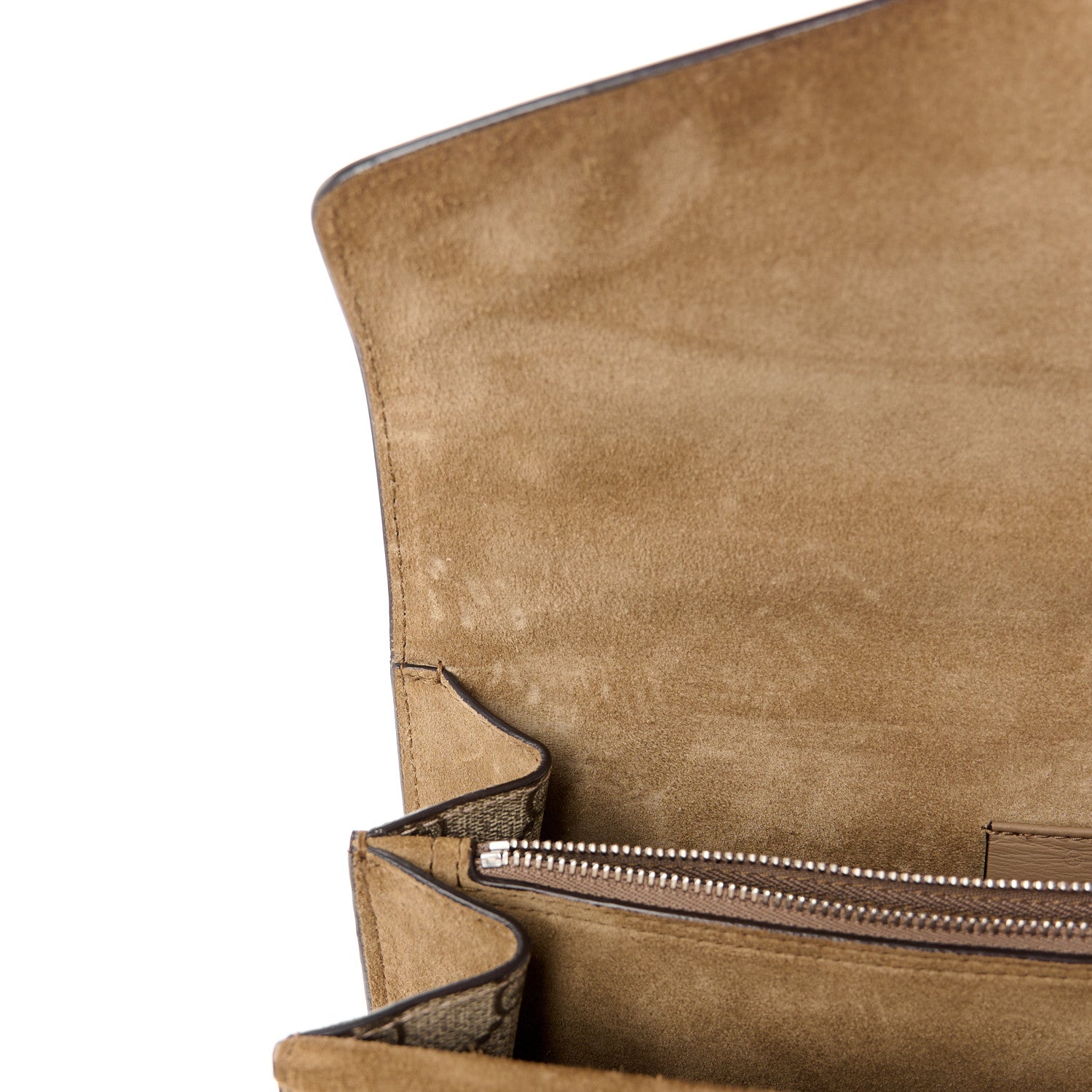 Gucci GG Supreme Monogram Small Dionysus Shoulder Bag Taupe 11 of 12