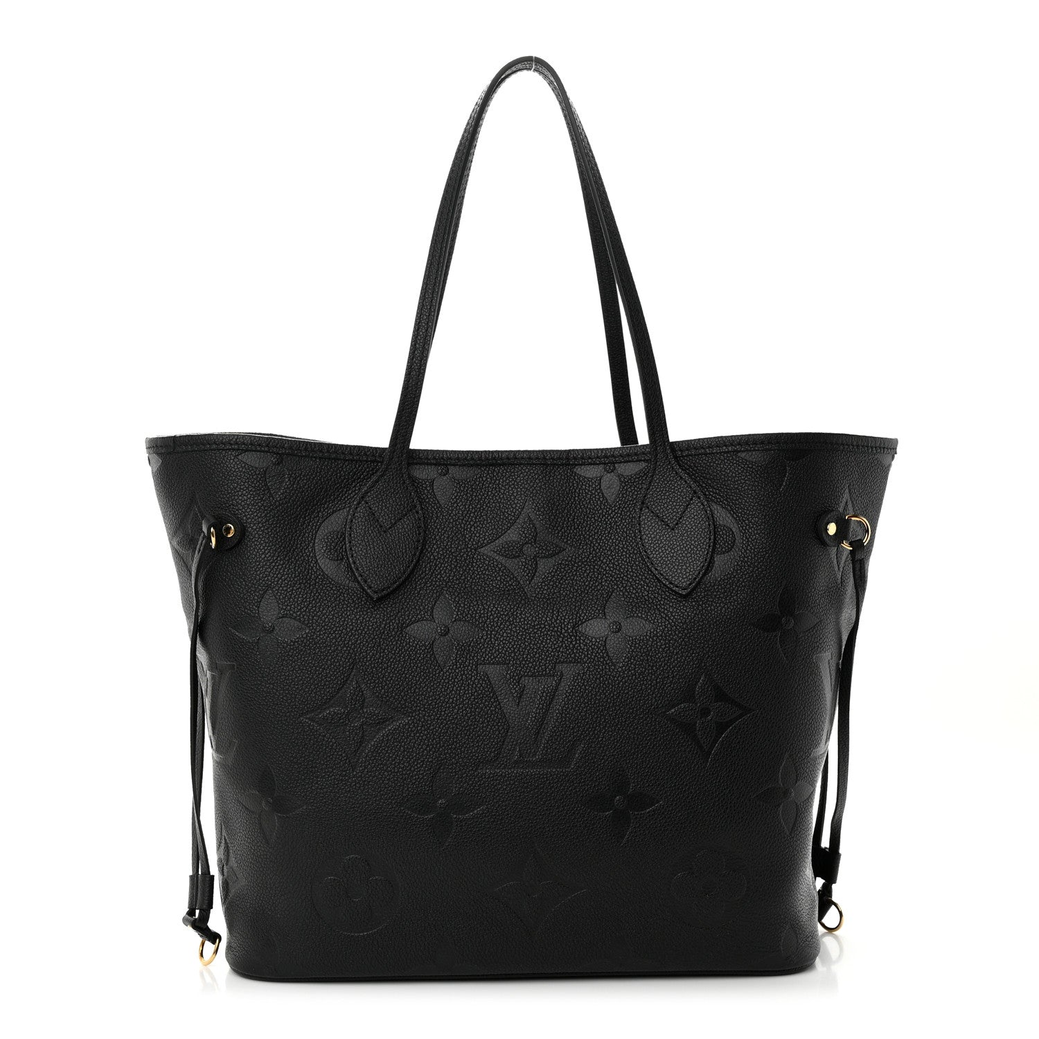 Louis Vuitton Empreinte Monogram Giant Neverfull MM Black 1 of 11