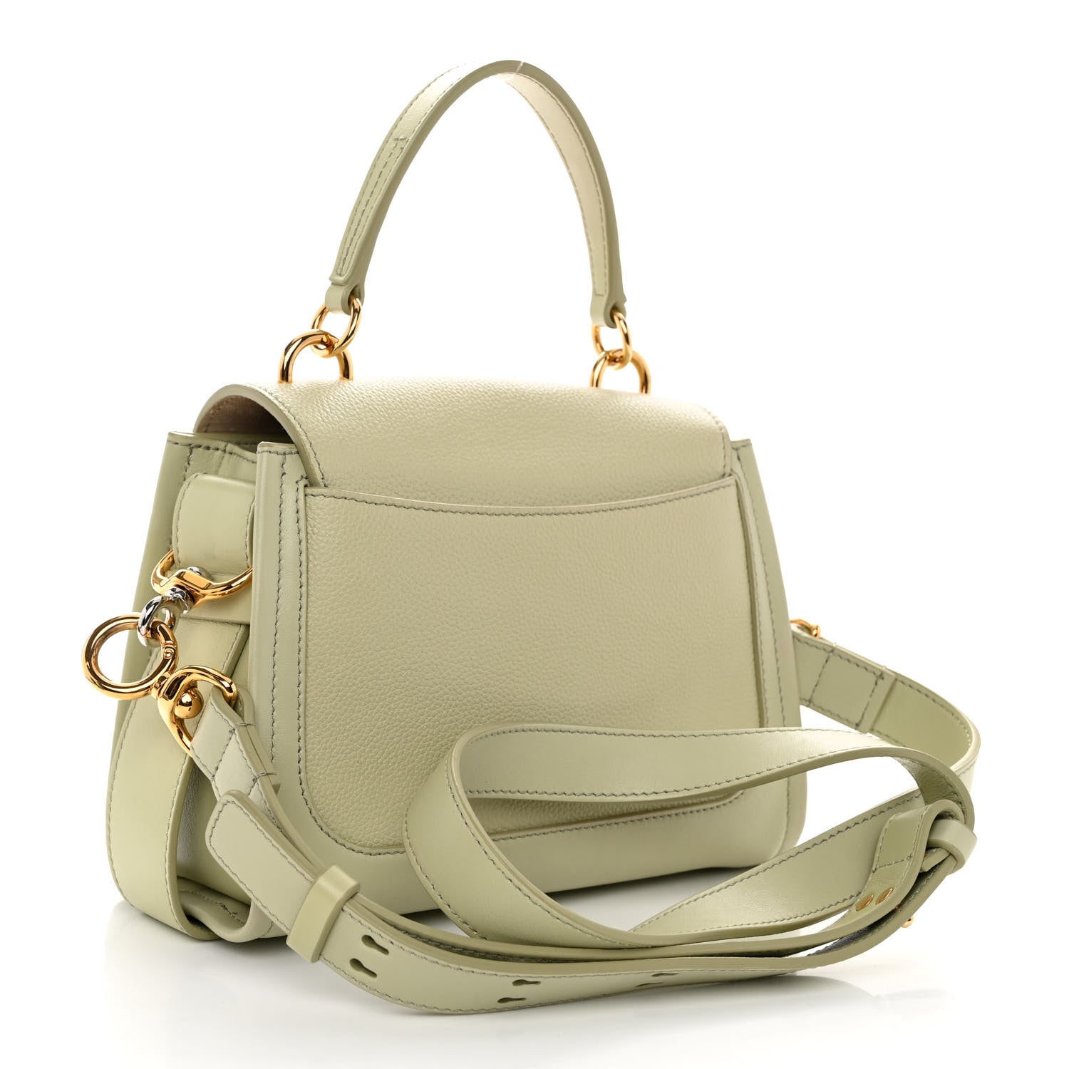 Chloe Calfskin Mini Tess Day Bag Light Eucalyptus 3 of 9