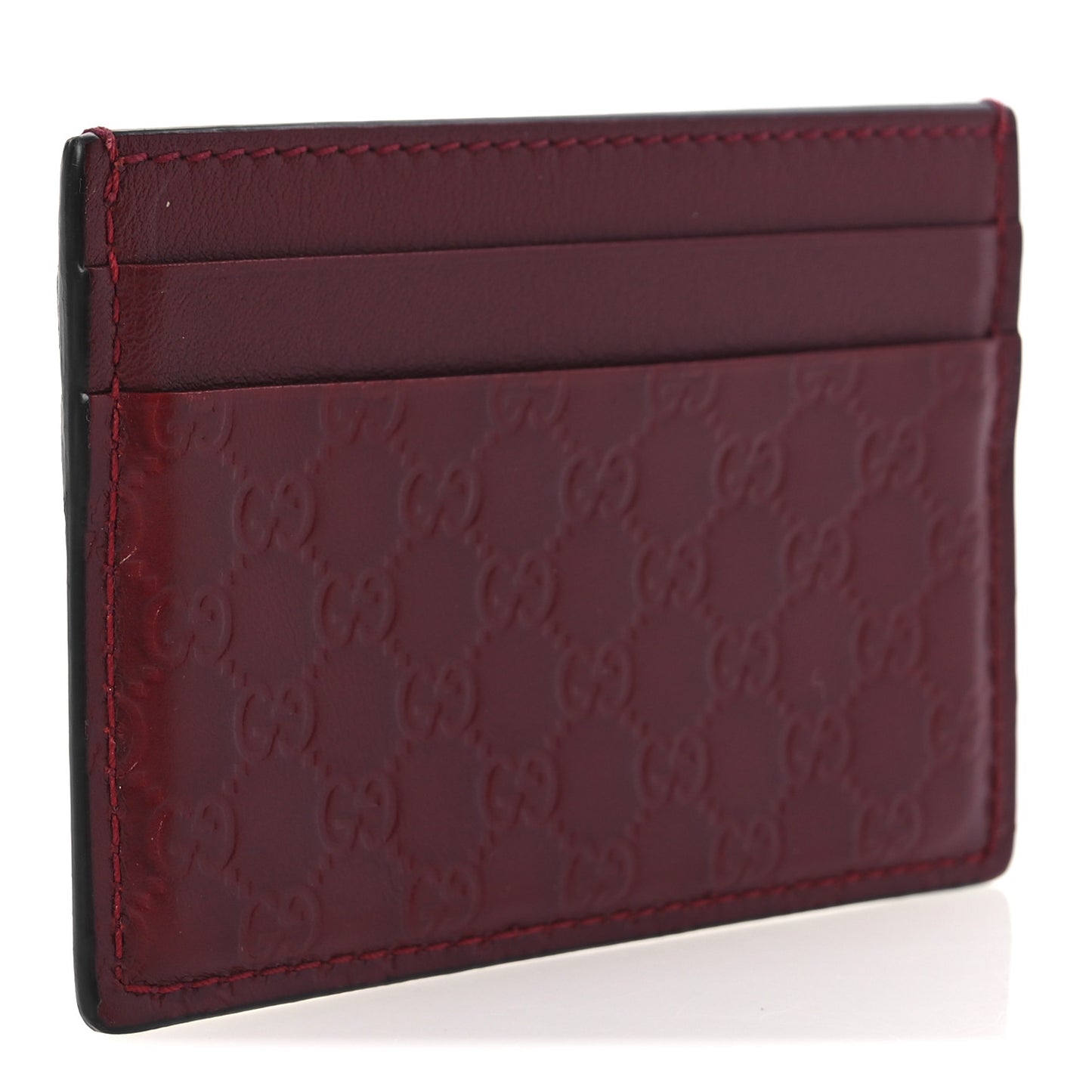 Microguccissima Card Holder Red