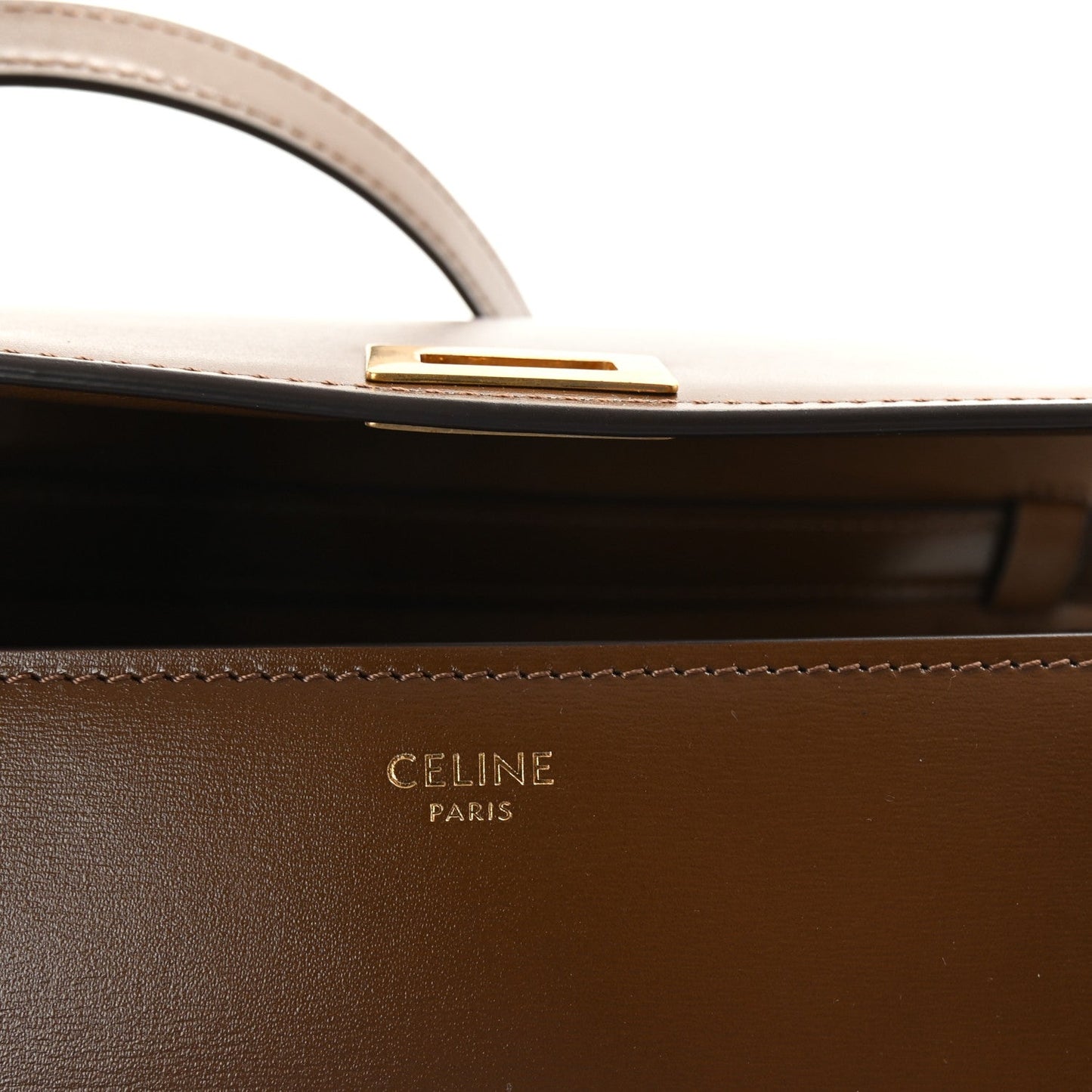 Smooth Calfskin Medium Classic Box Flap Bag Camel