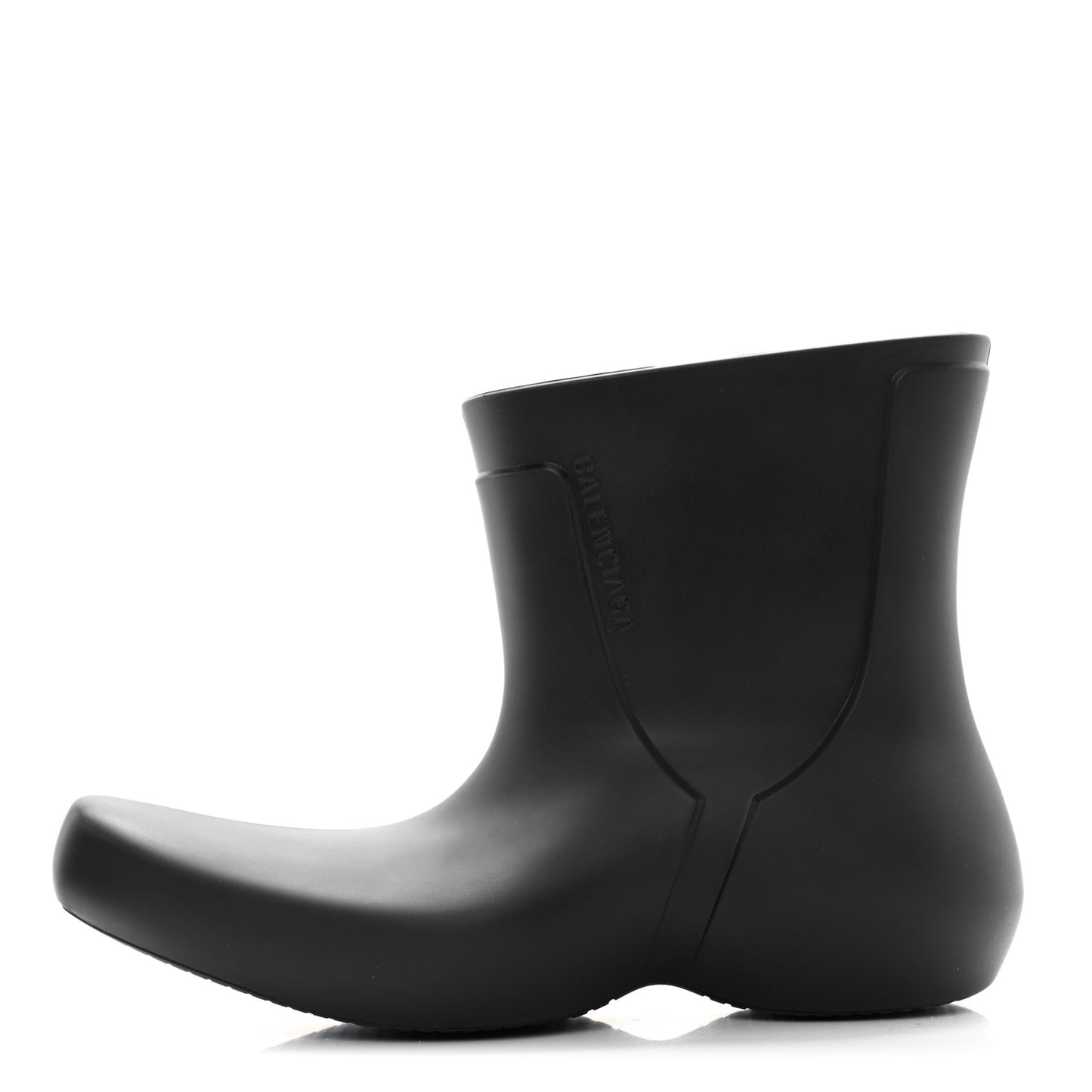Rubber Excavator Mens Bootie 41 Black