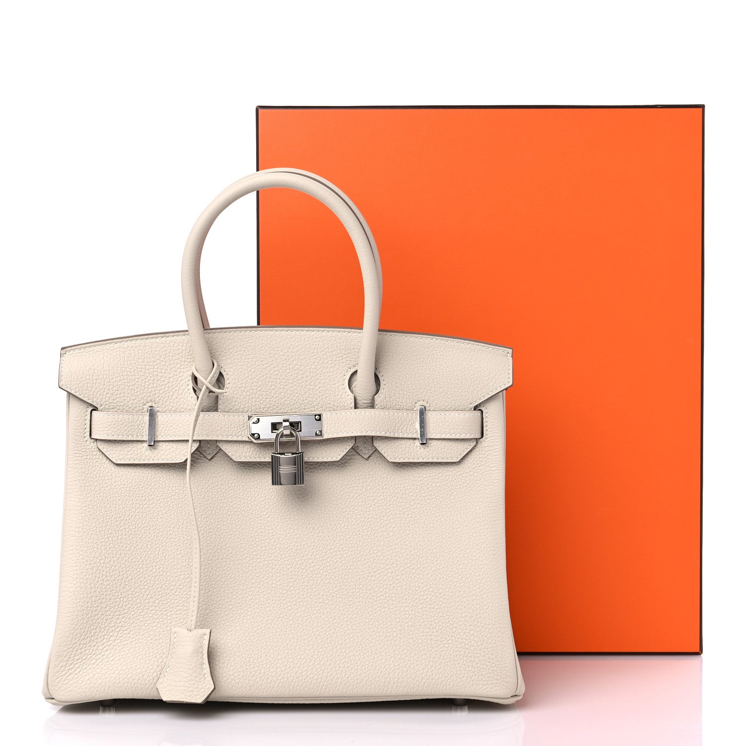 Hermes Togo Birkin 30 Craie 10 of 10