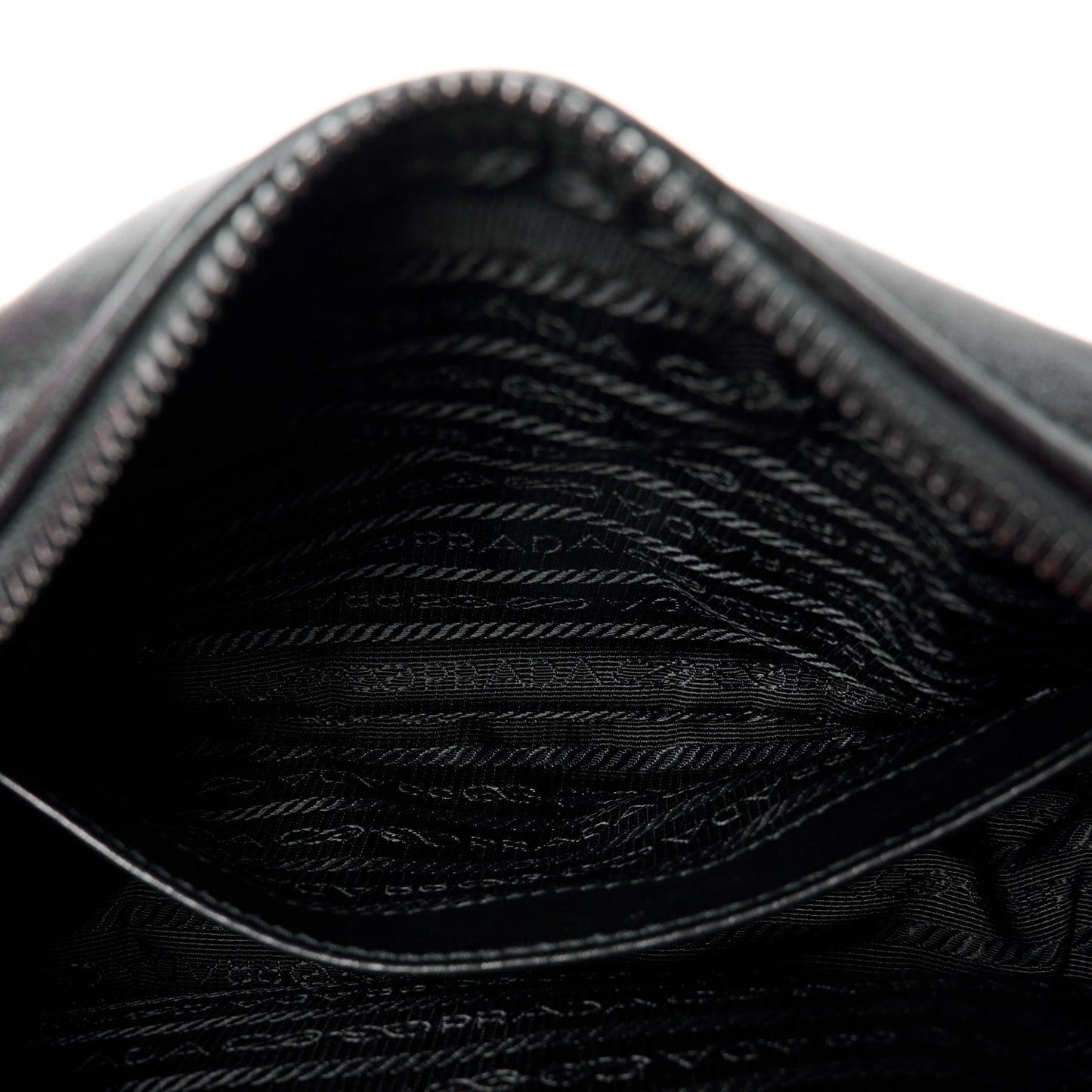 Nappa Triangle Stitched Spectrum Camera Bag Black