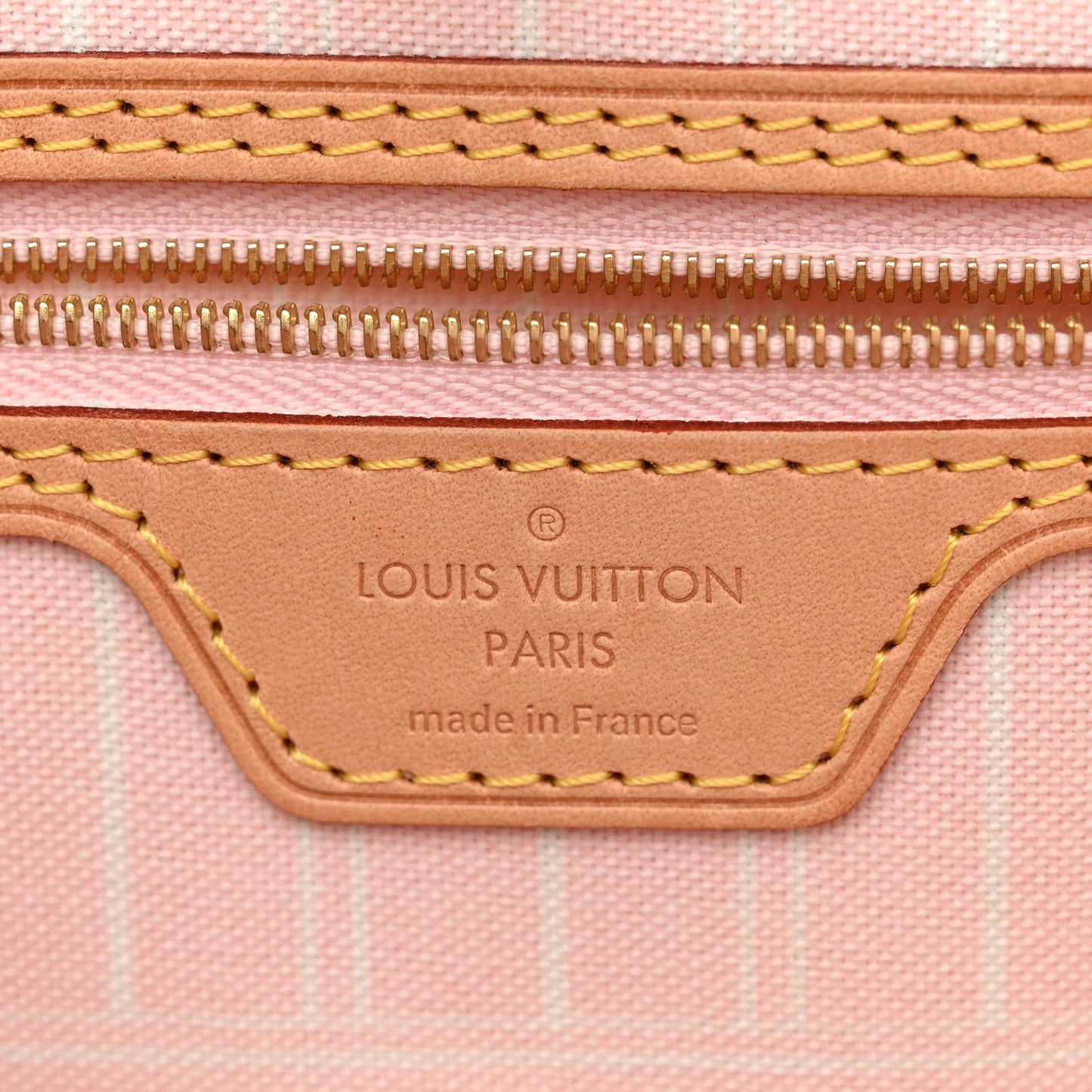 Monogram Giant By The Pool Neverfull MM Light Pink