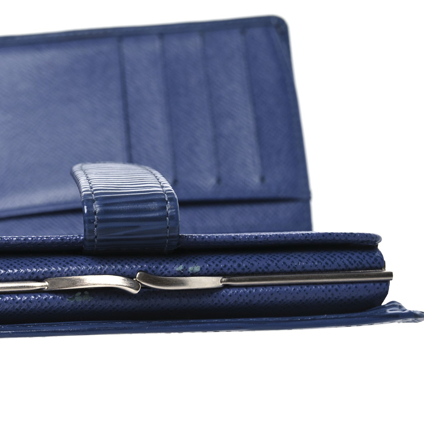Epi French Purse Wallet Myrtille