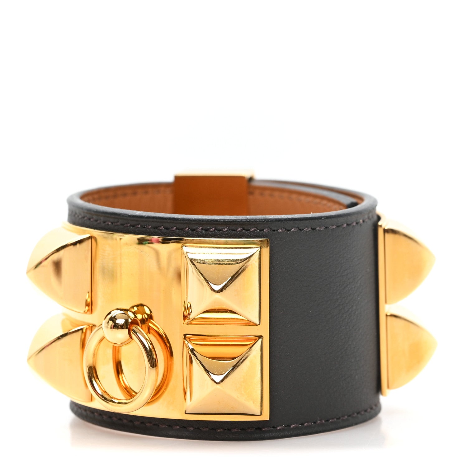 Hermes Swift Collier de Chien CDC Bracelet S Etain 1919612